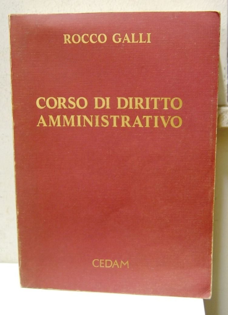 Corso di Diritto Amministrativo