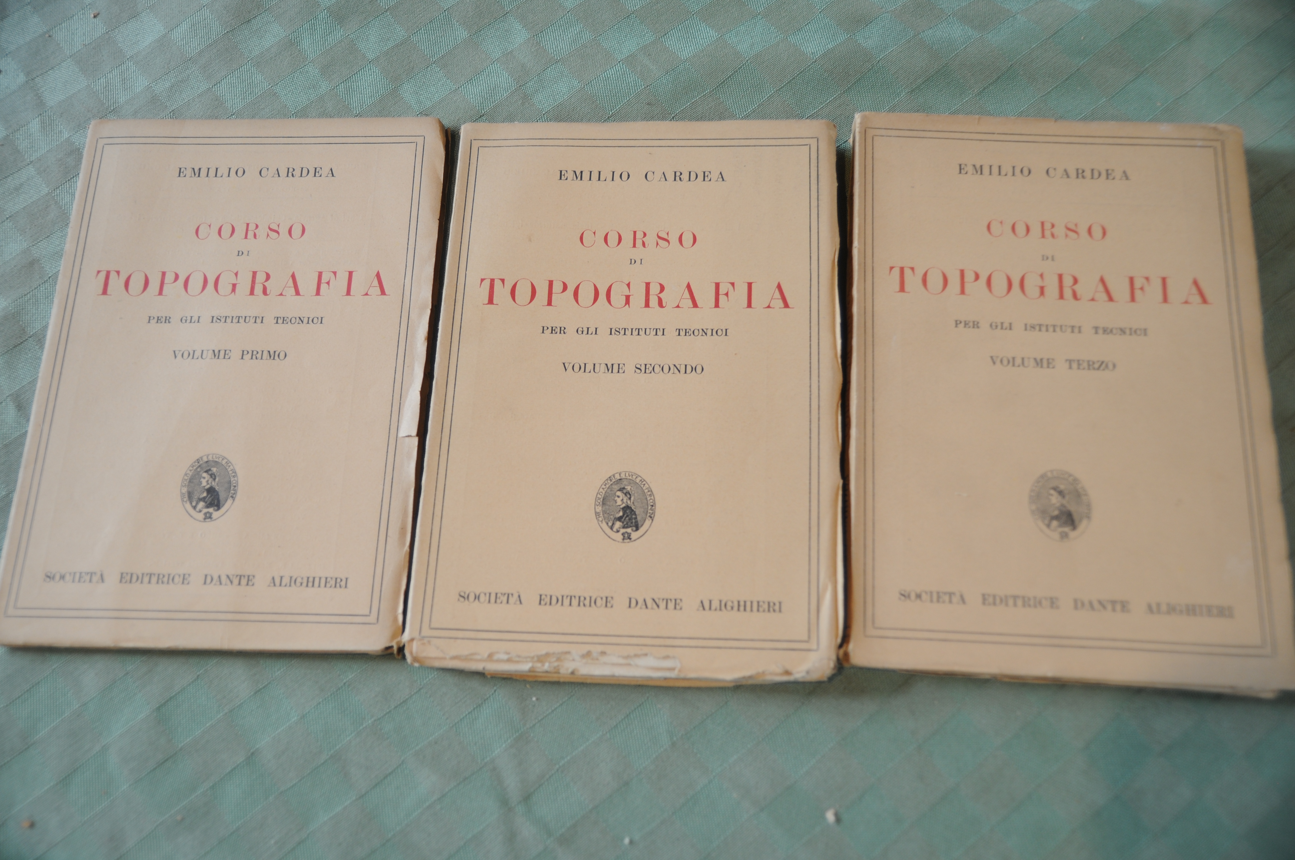 CORSO DI TOPOGRAFIA 3 voll. opera cpl.