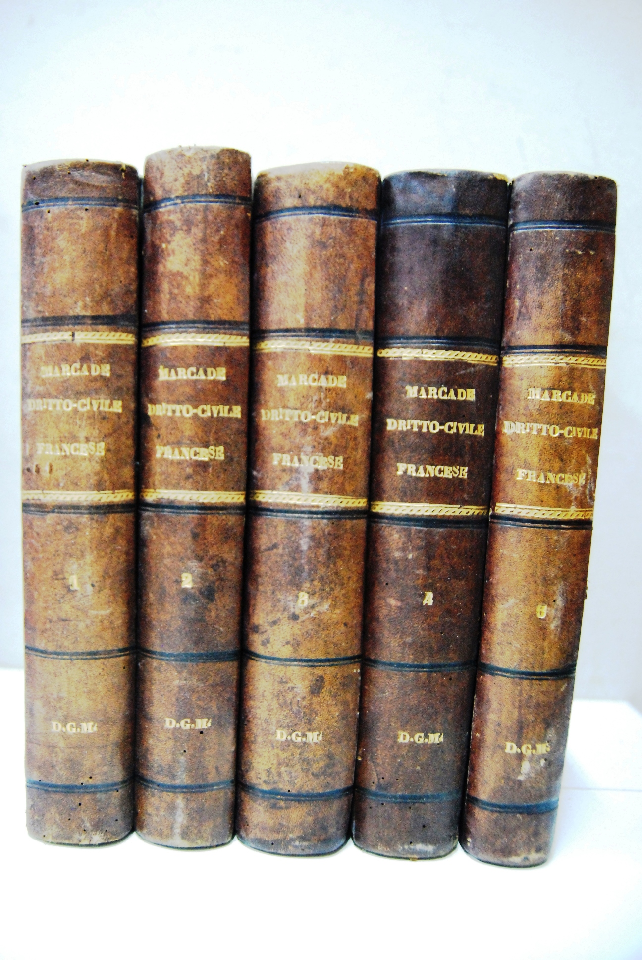 Corso elementare di diritto, diritto civile francese in 5 volumi …