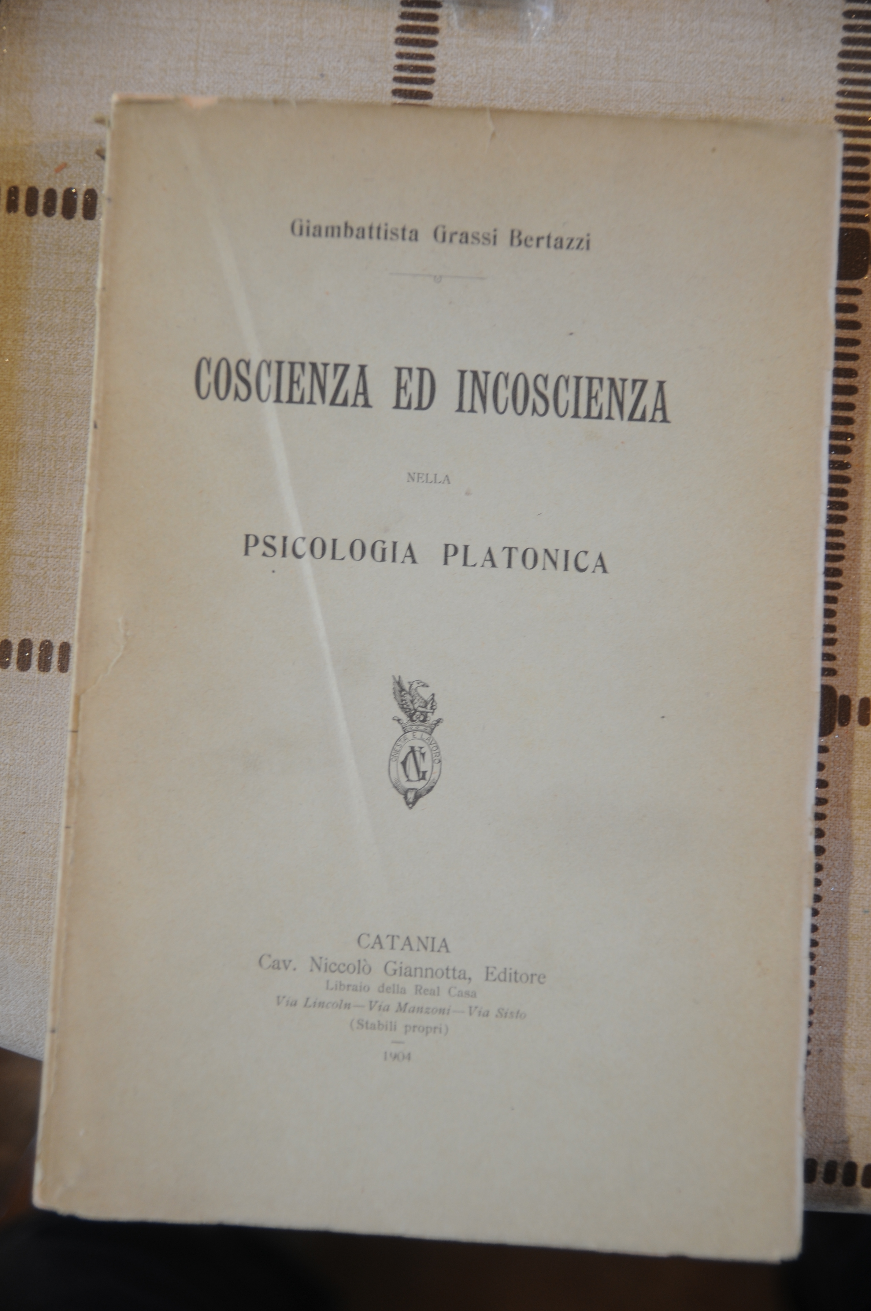 coscienza ed incoscienza nella psicologia platonica NUOVISSIMO