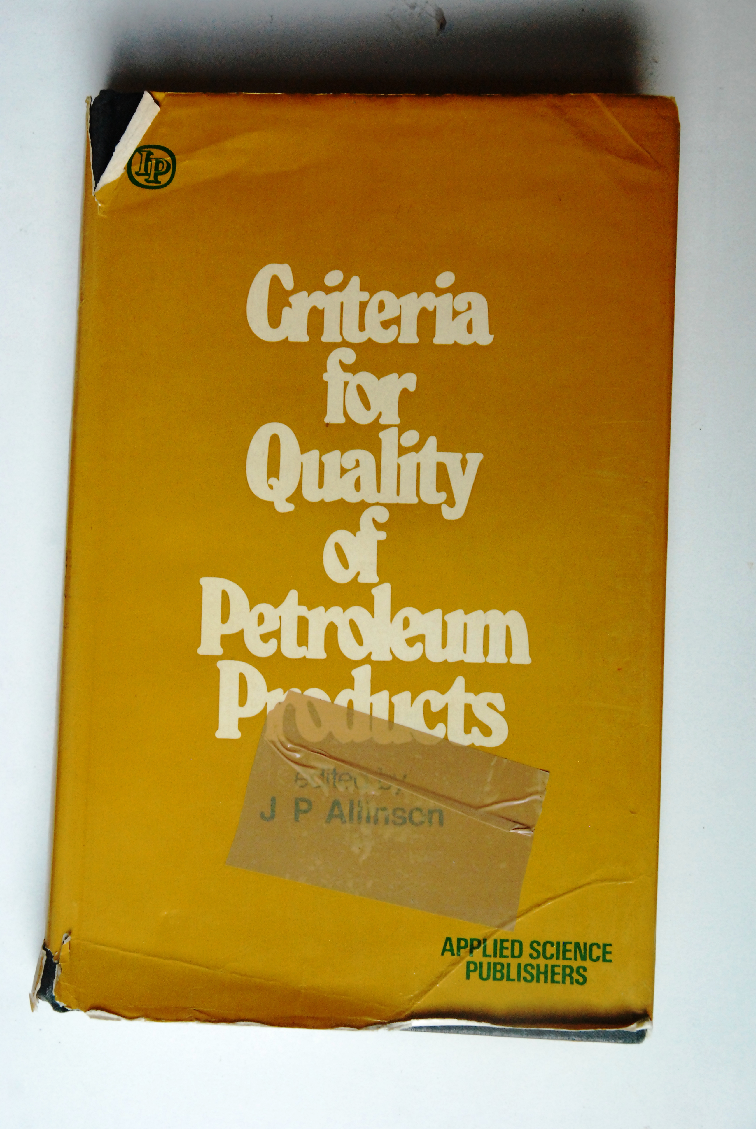 criteria for quality of petroleum products