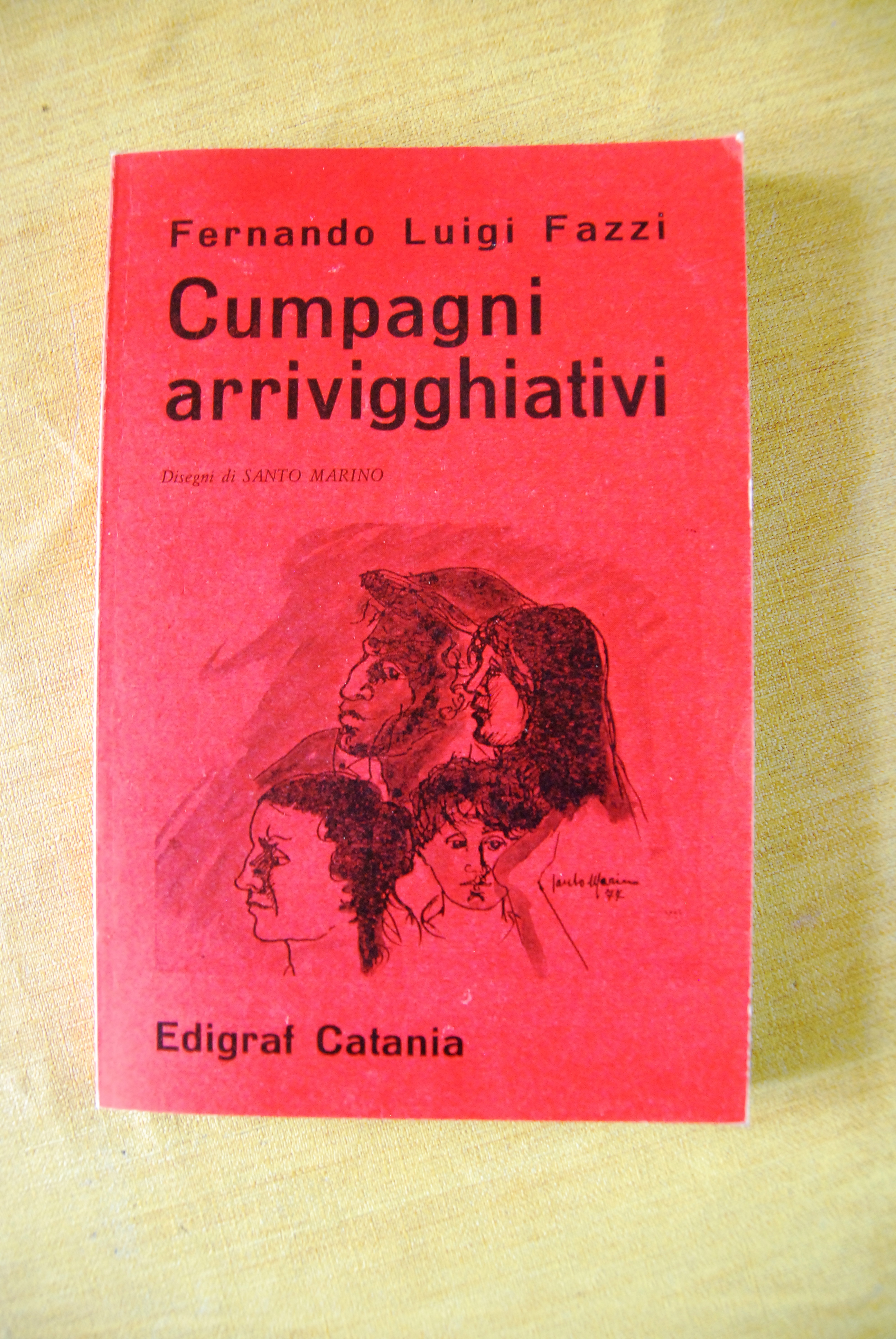 cumpagni arrivigghiativi NUOVO autografato con dedica