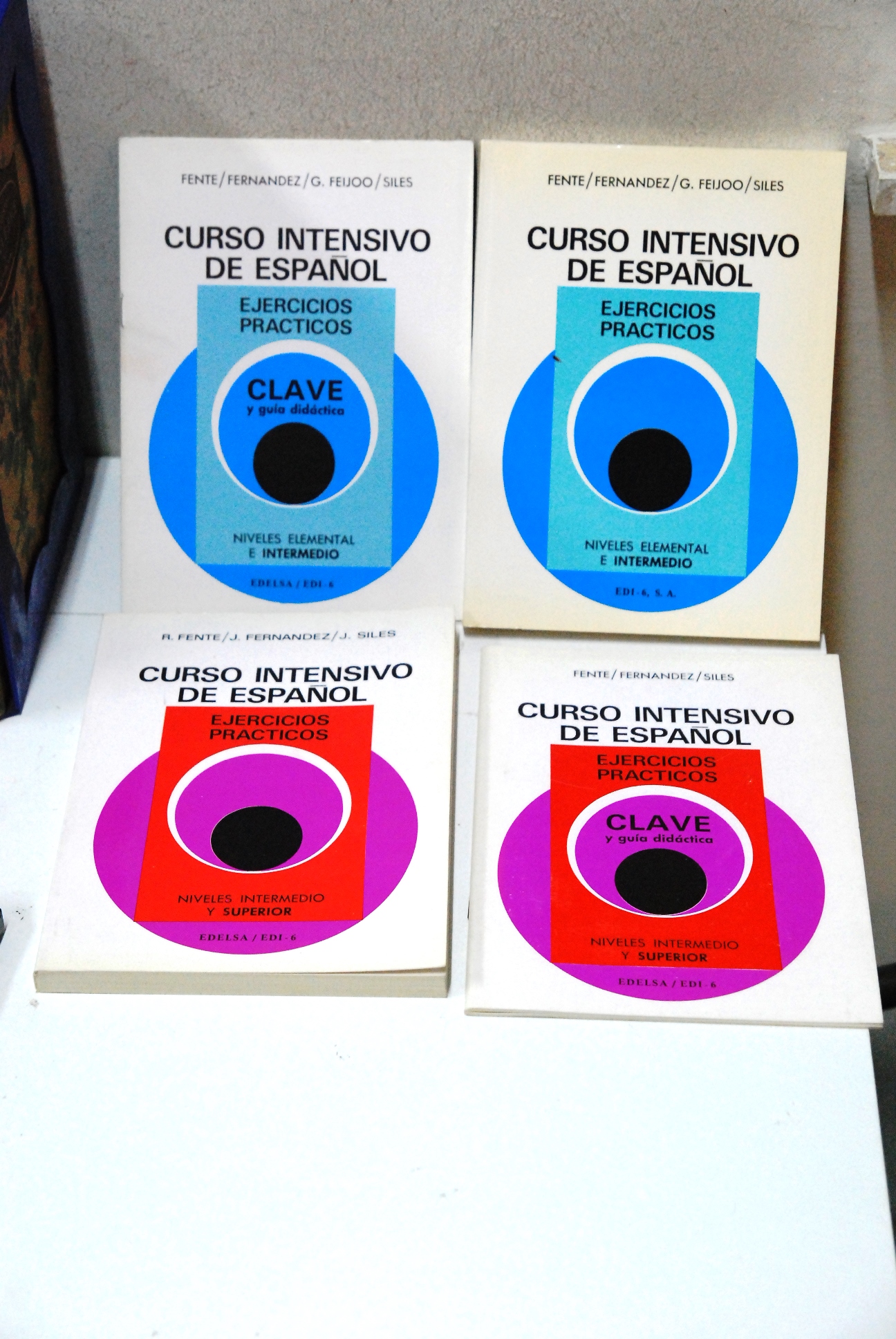 curso intensivo de espanol intermedio e superior 4 voll. ejercicios …