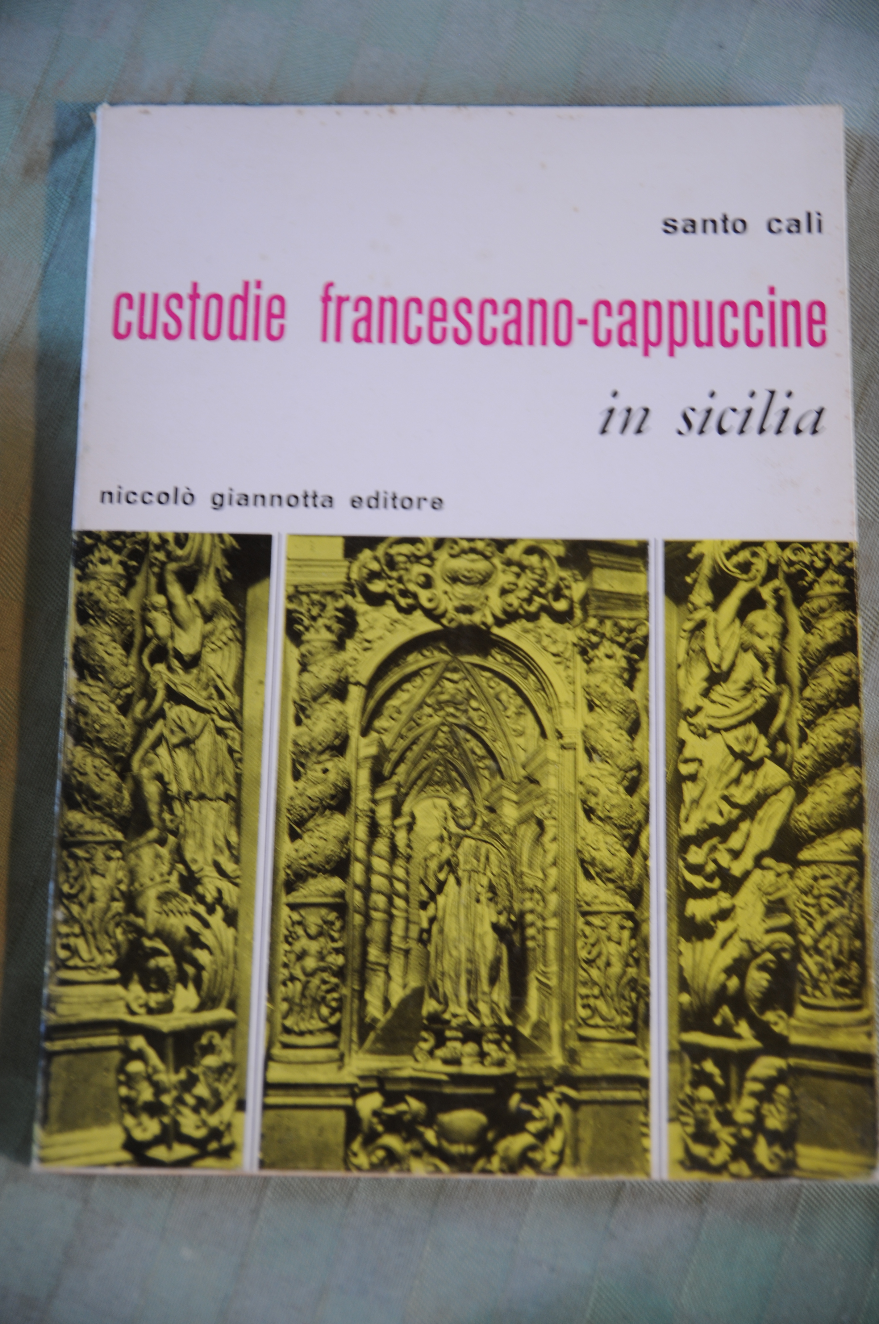 CUSTODIE francescano cappuccine in sicilia NUOVO