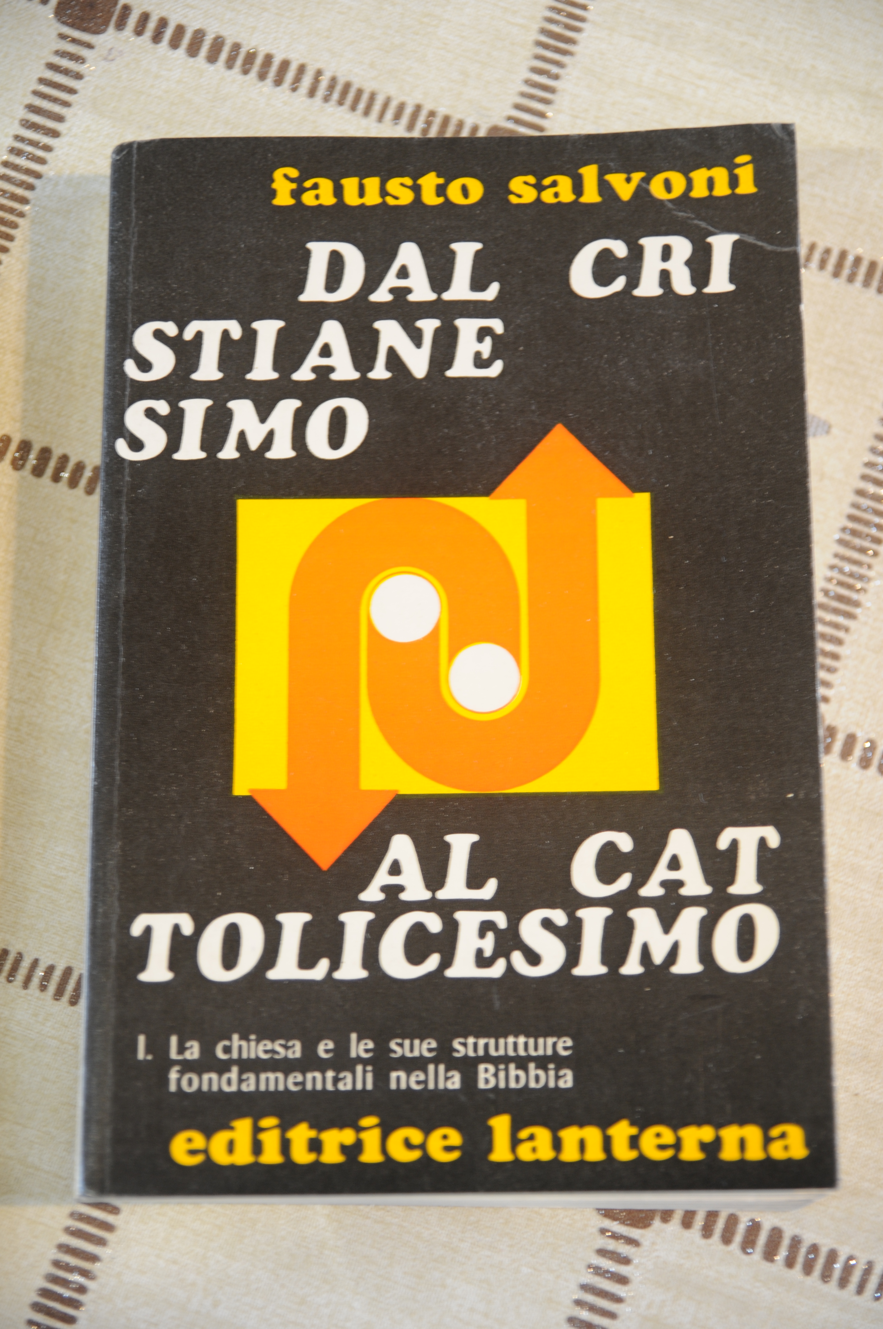 dal cristianesimo al cattolicesimo (sottolineature)