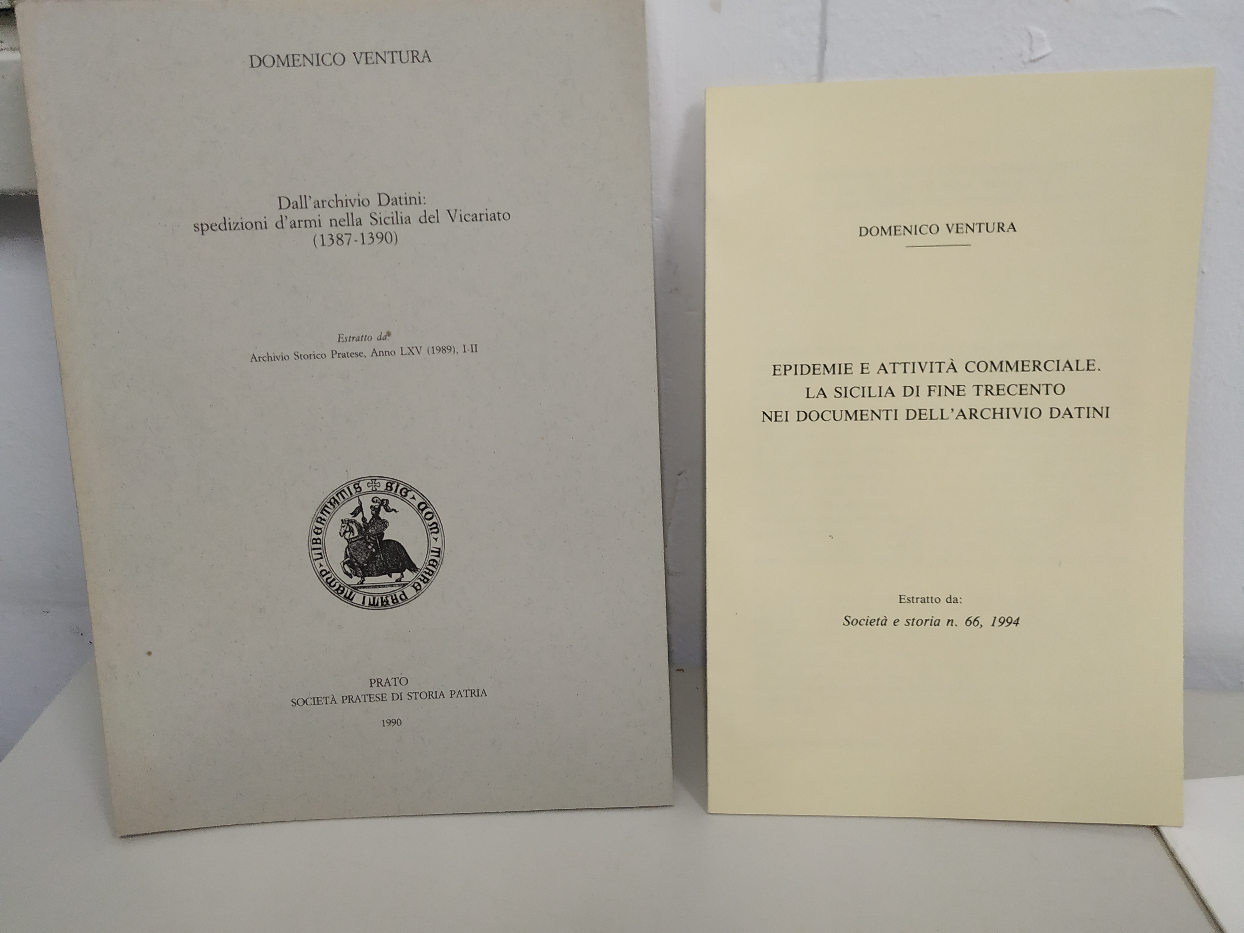 dall'archivio datini spedizioni d'armi nella sicilia del vicariato EPIDEMIE E …
