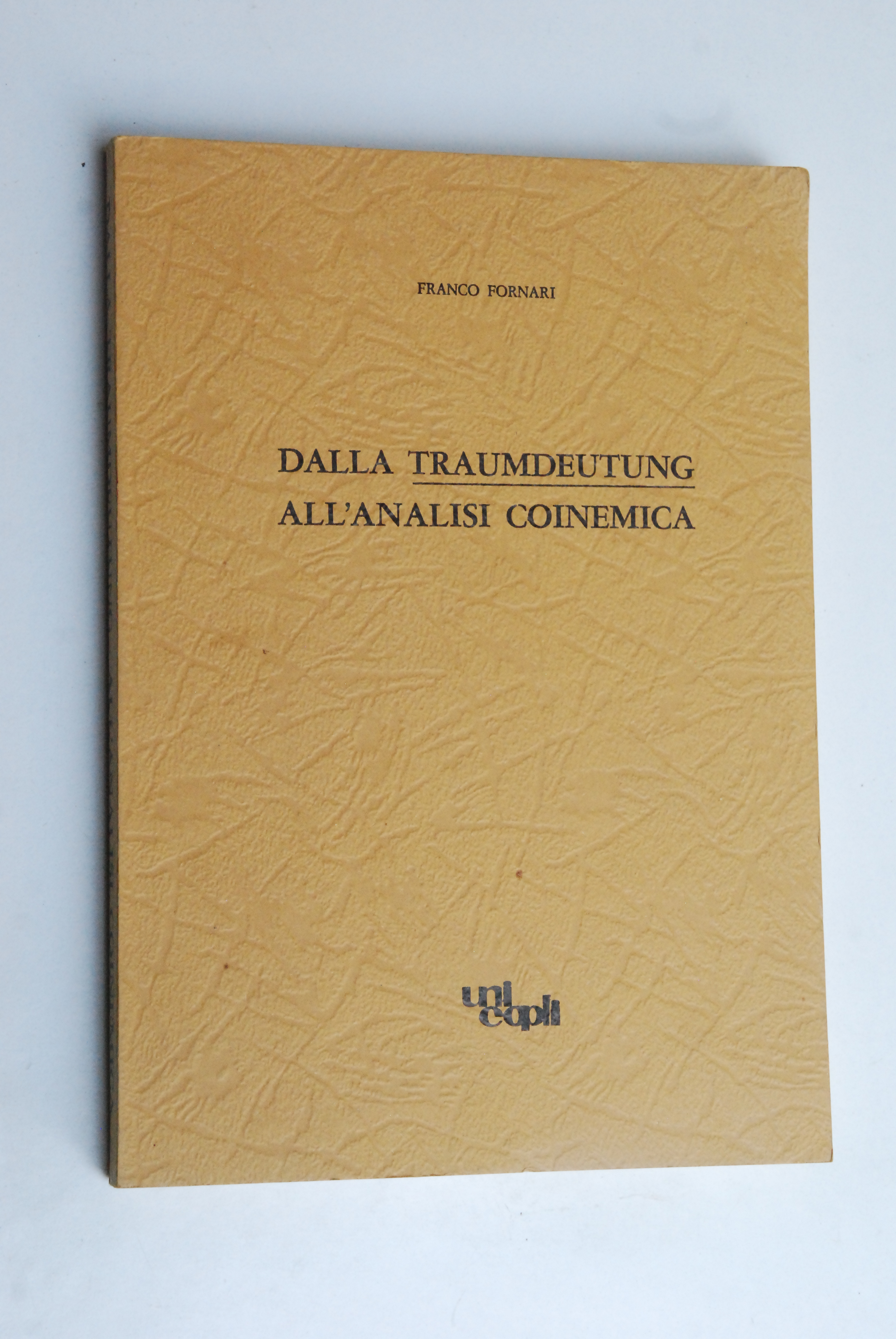 dalla traumdeutung all'analisi coinemica NUOVISSIMO mai letto