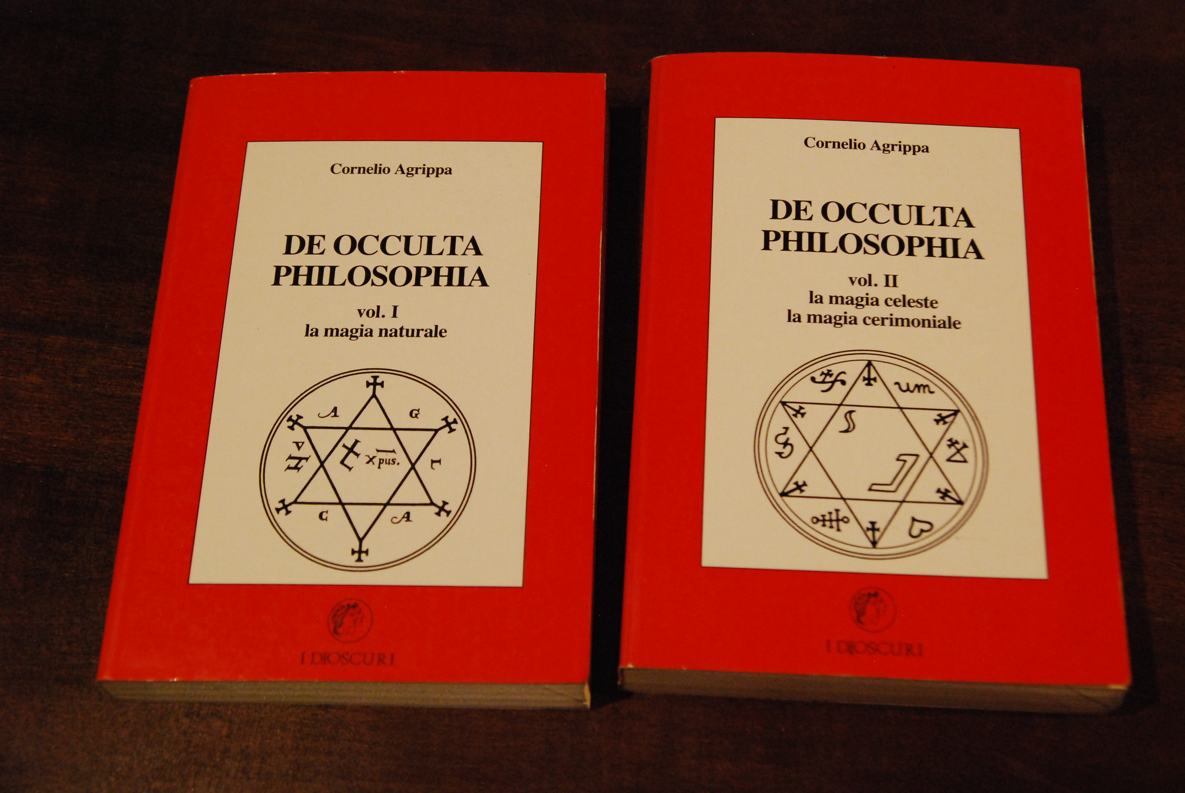 DE OCCULTA PHILOSOPHIA vol. 1 e 2 opera cpl. NUOVISSIMI