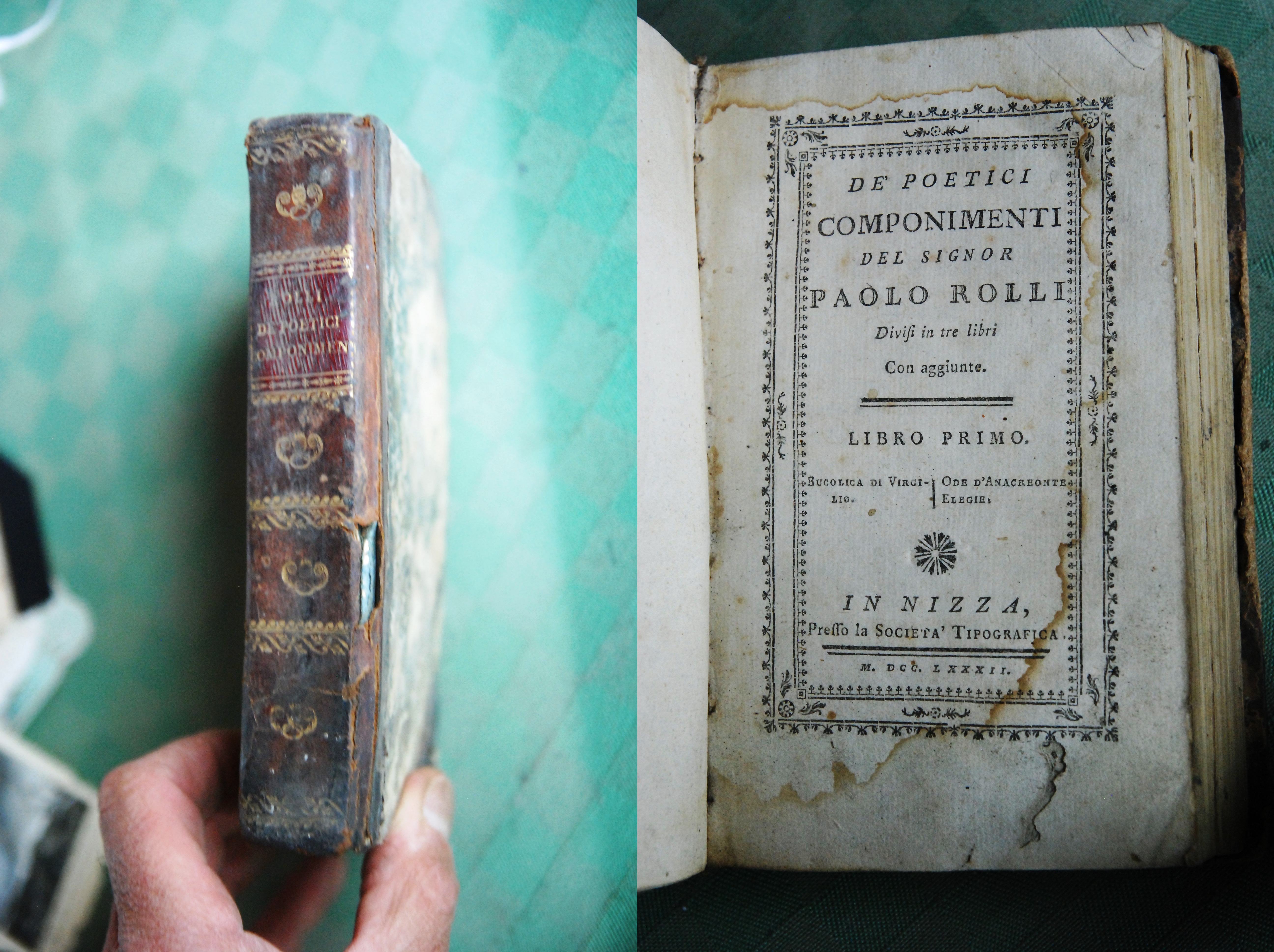 de poetici componimenti del signor paolo rolli 431 pagg