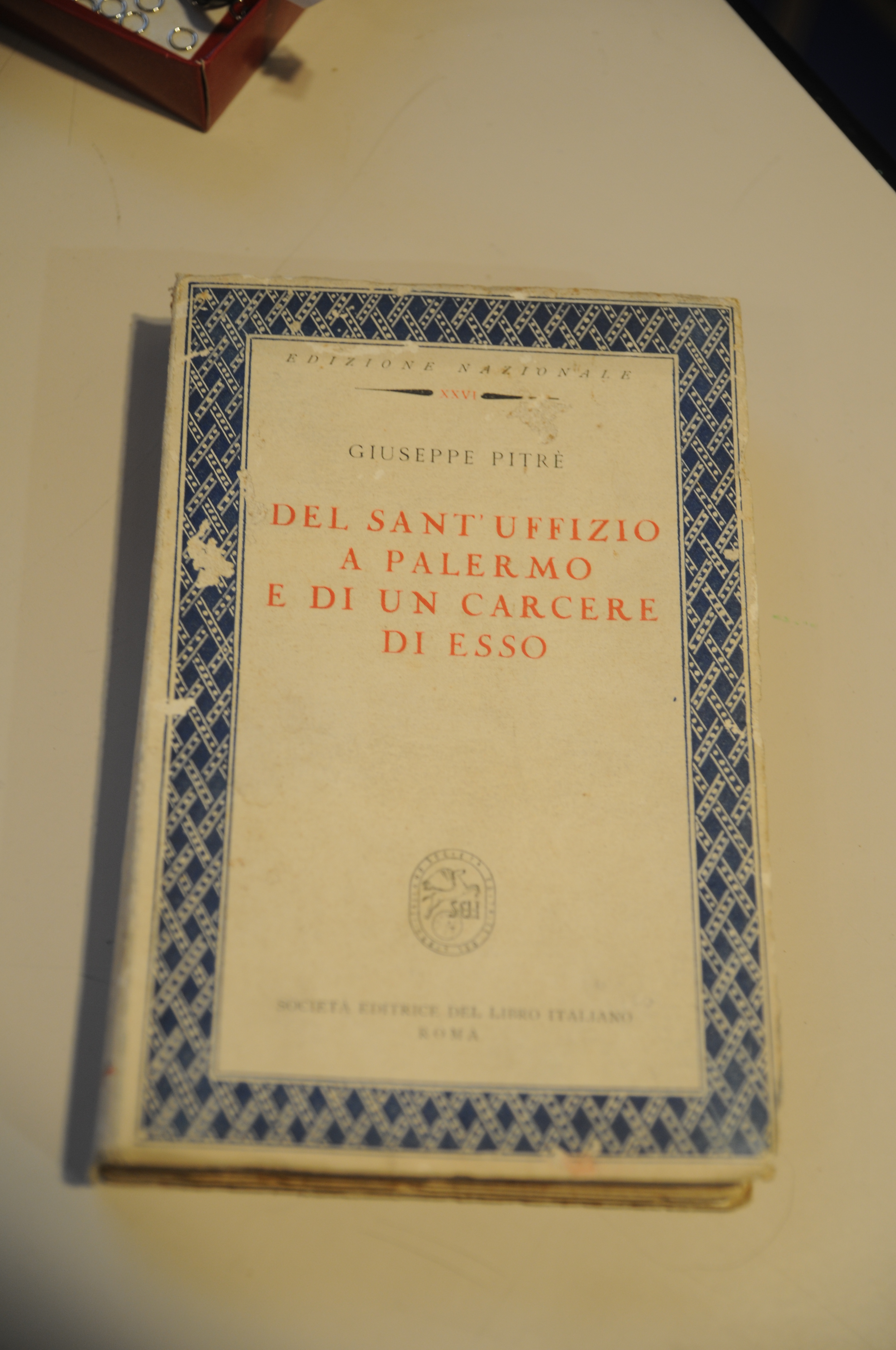 del sant'uffizio a palermo e di un carcere di esso