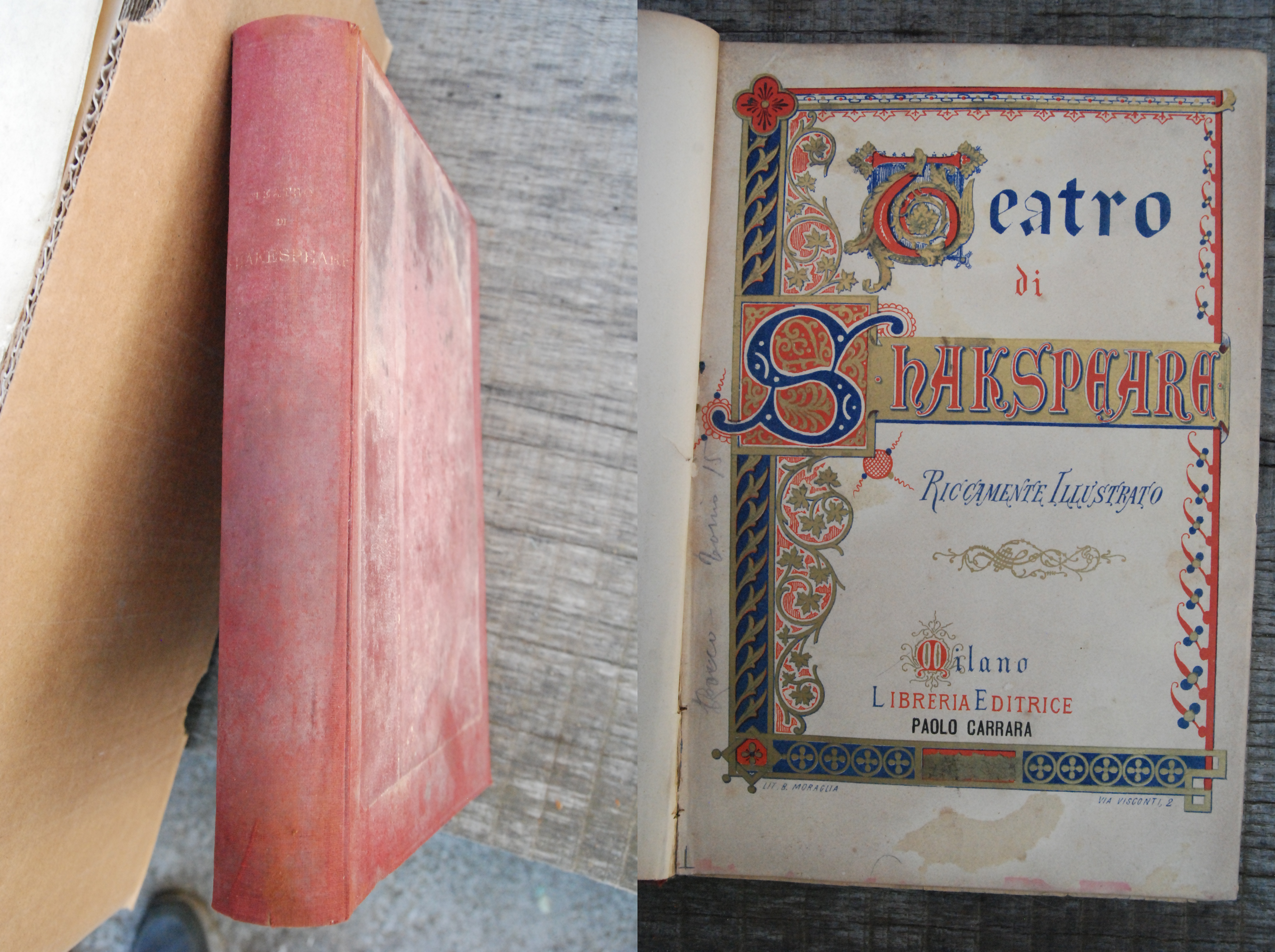 di shakespeare riccamente illustrato NUOVISSIMO