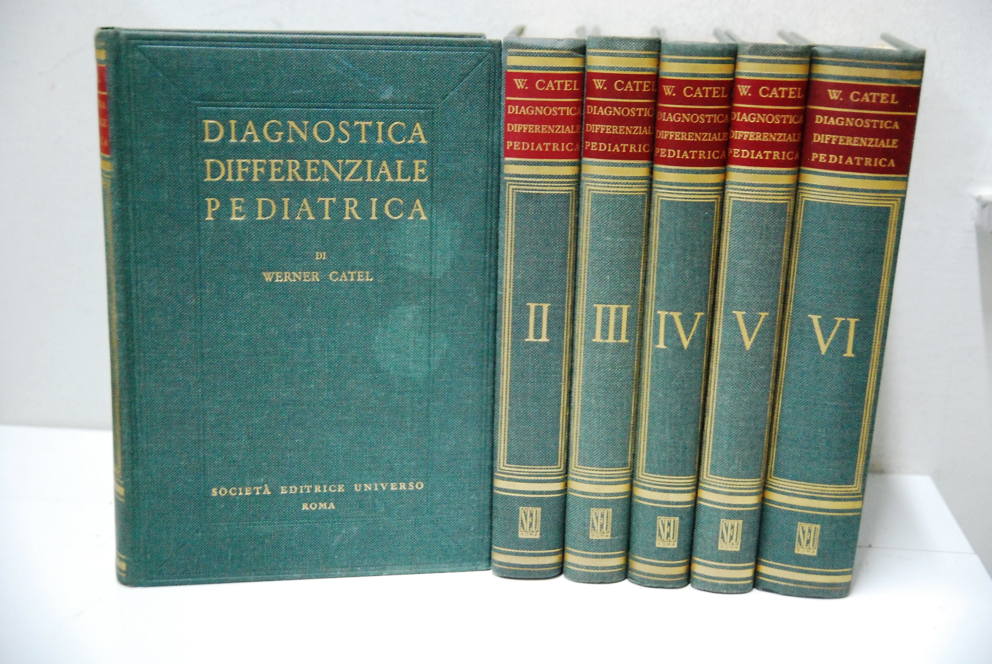 diagnostica differenziale pediatrica 6 voll. cpl.