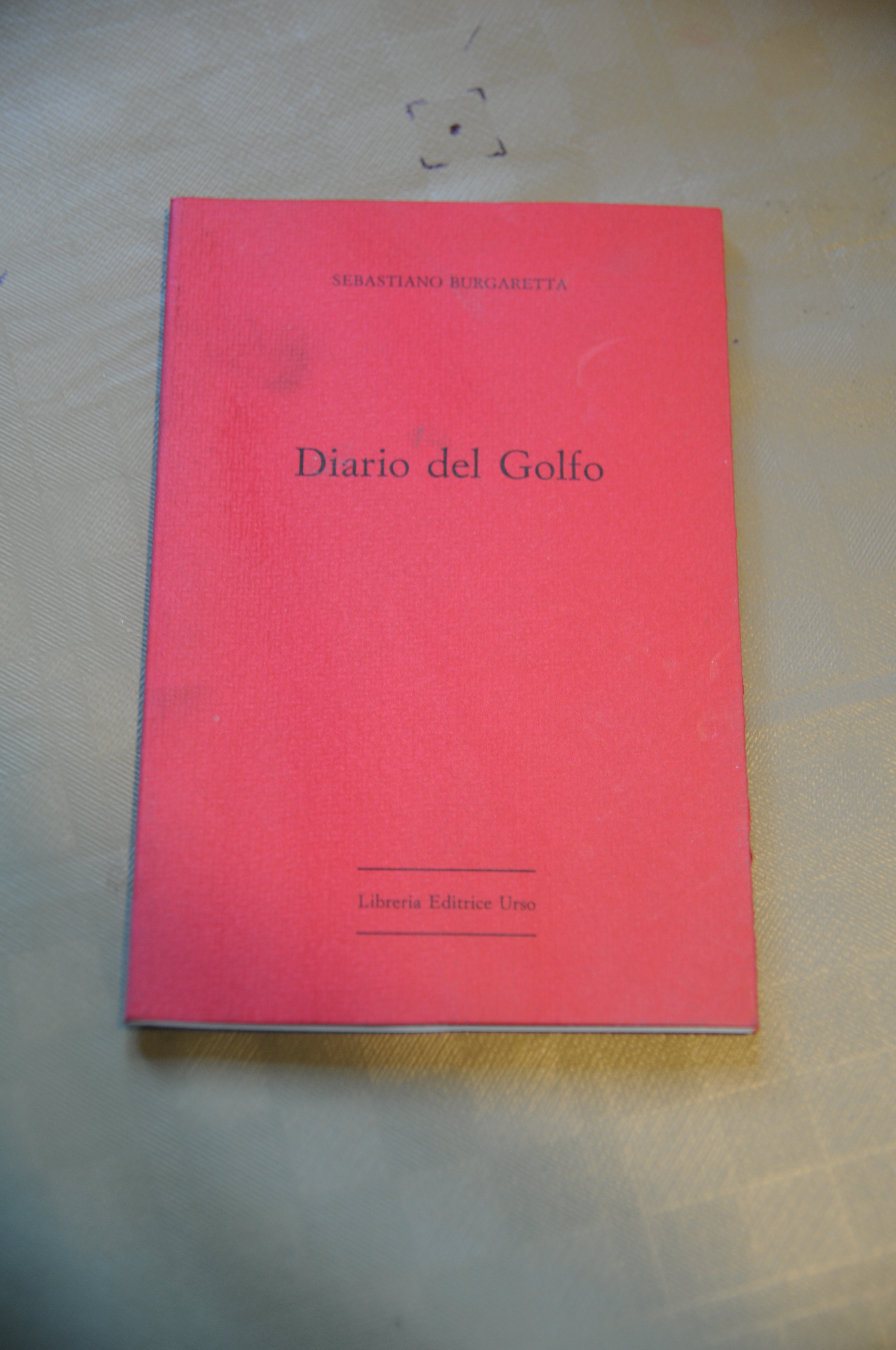 diario del golfo dicembre 1990 febbraio 1991 autografato dall'autore con …