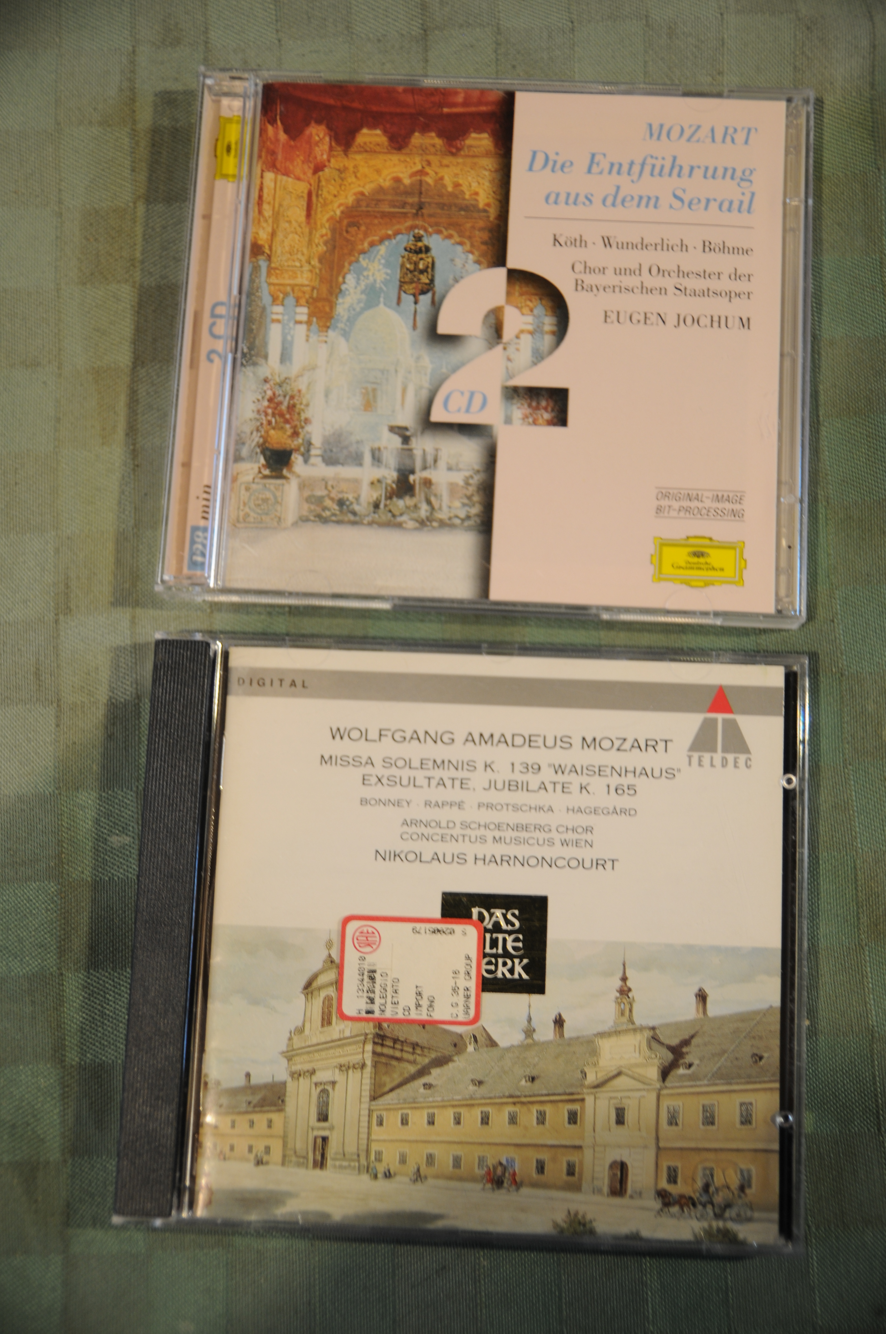 die entfuhrung aus dem serail eugen jochum e cd mozart …