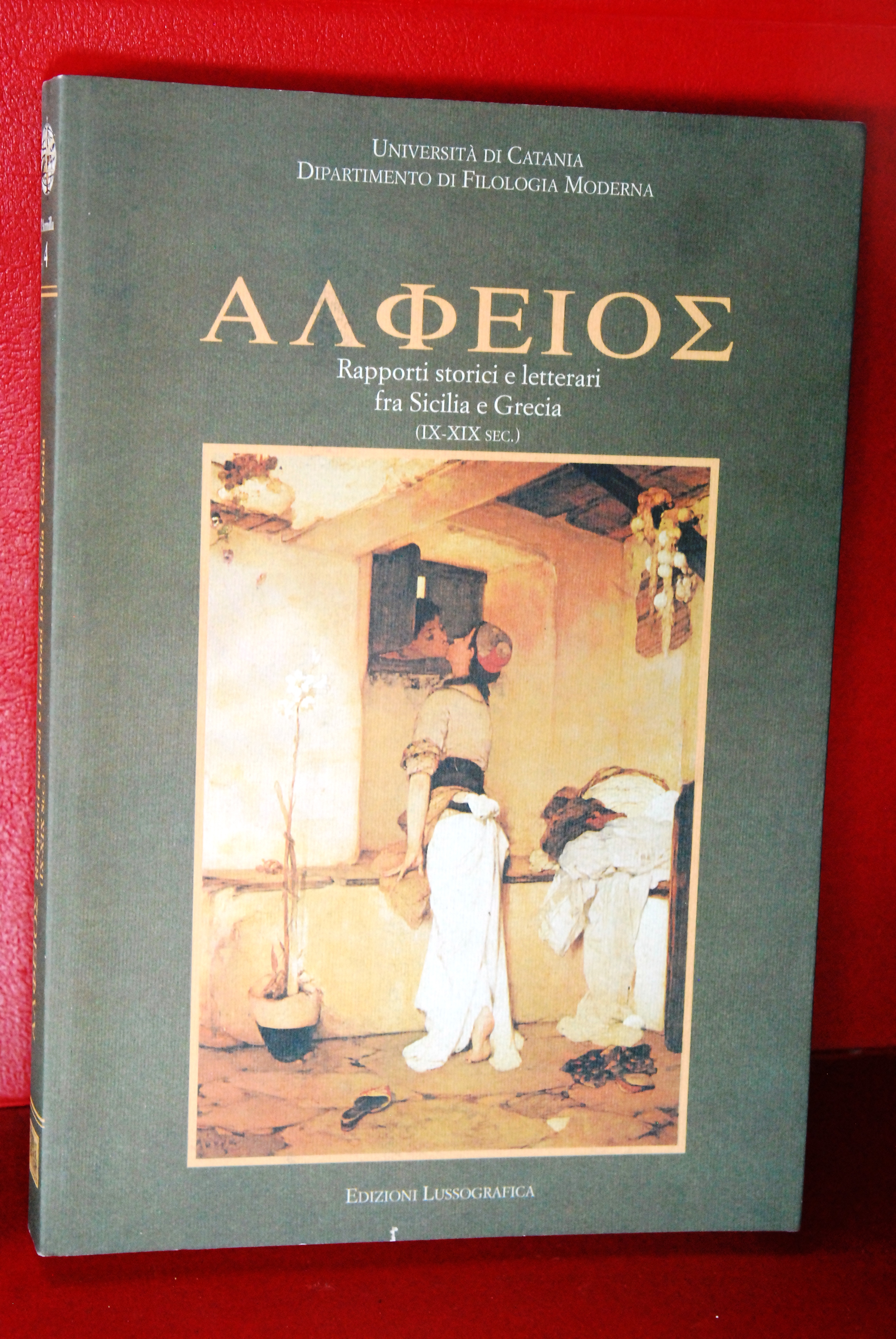 ALPHEIOS DIPARTIMENTO DI FILOLOGIA MODERNA rapporti storici e letterari fra …