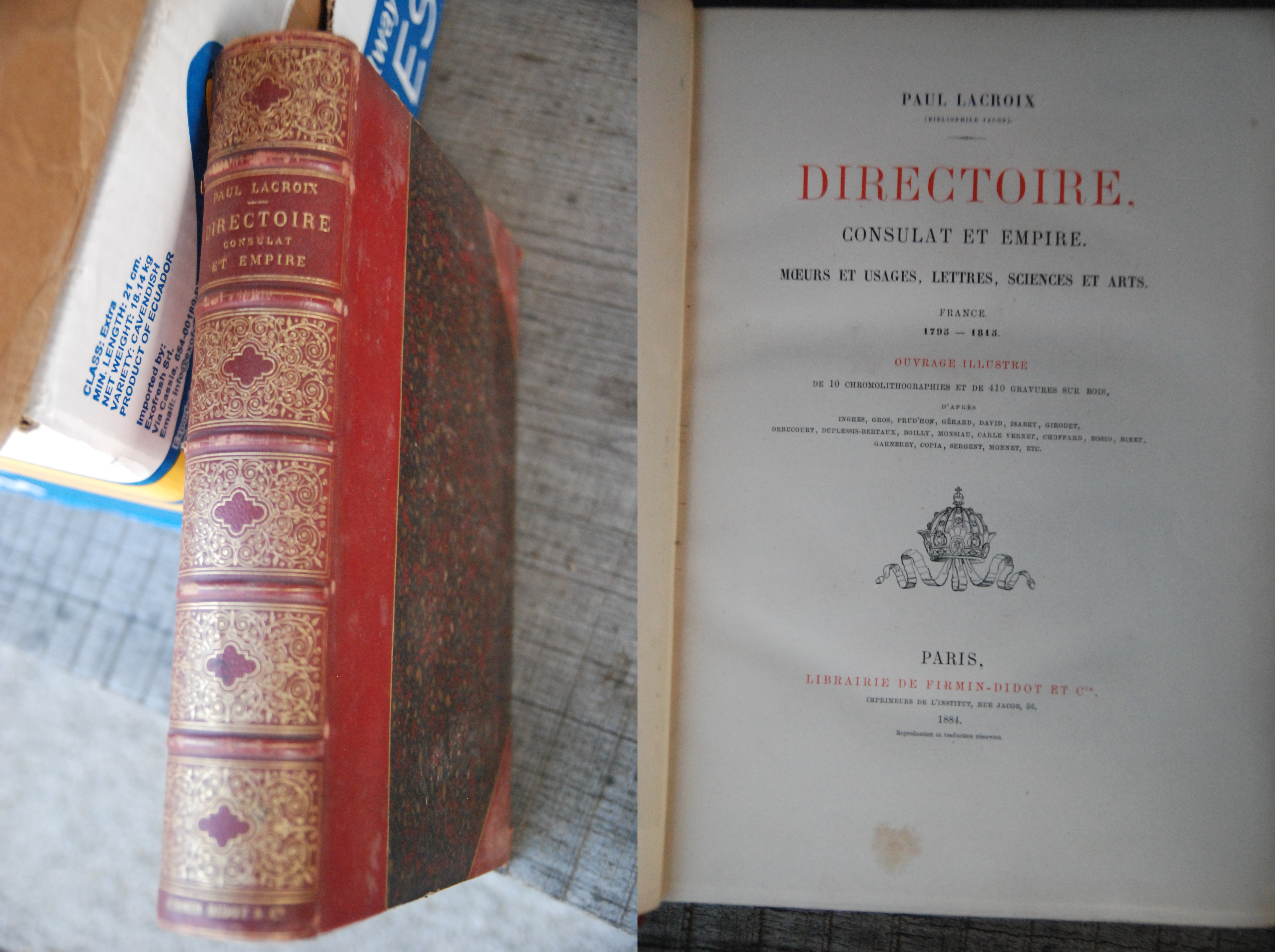 directoire consulat et empire NUOVISSIMO
