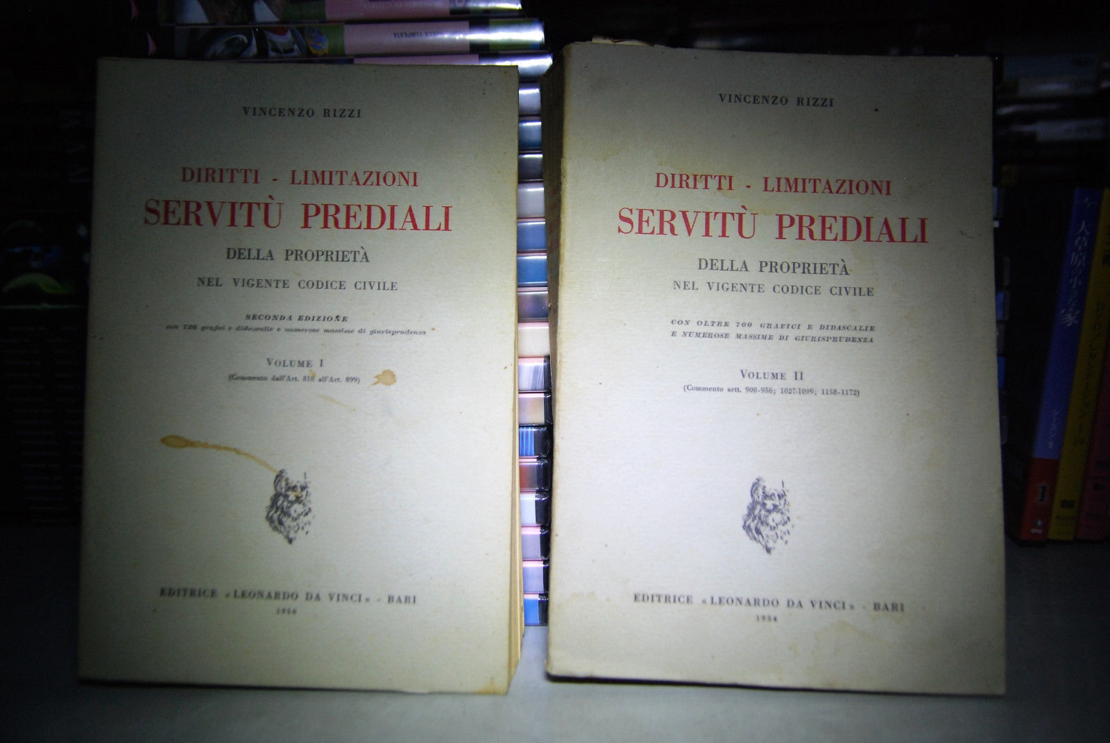 Dirirtti limitazione servitù prediali 2 volumi