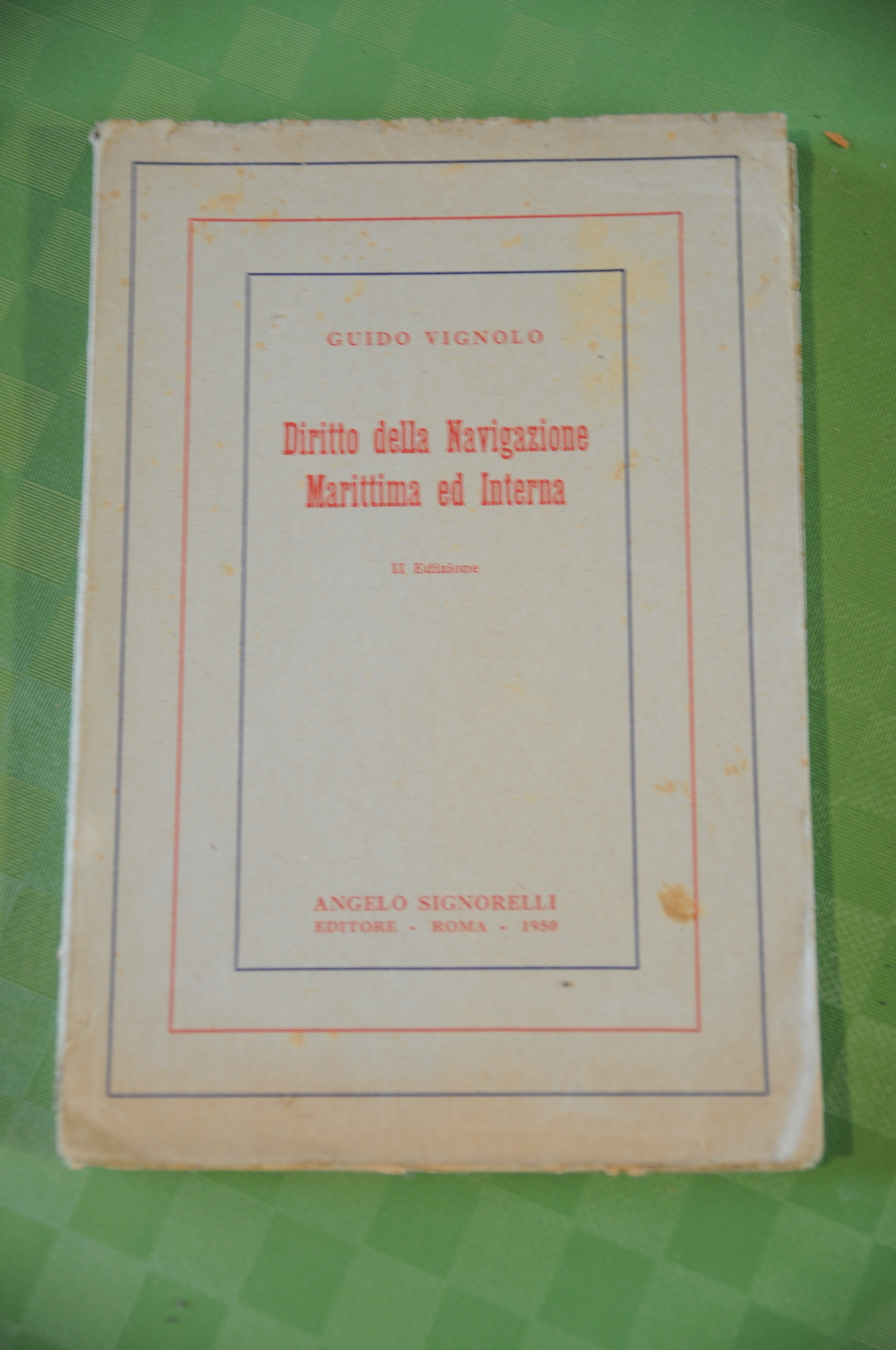 diritto della navigazione marittima ed interna