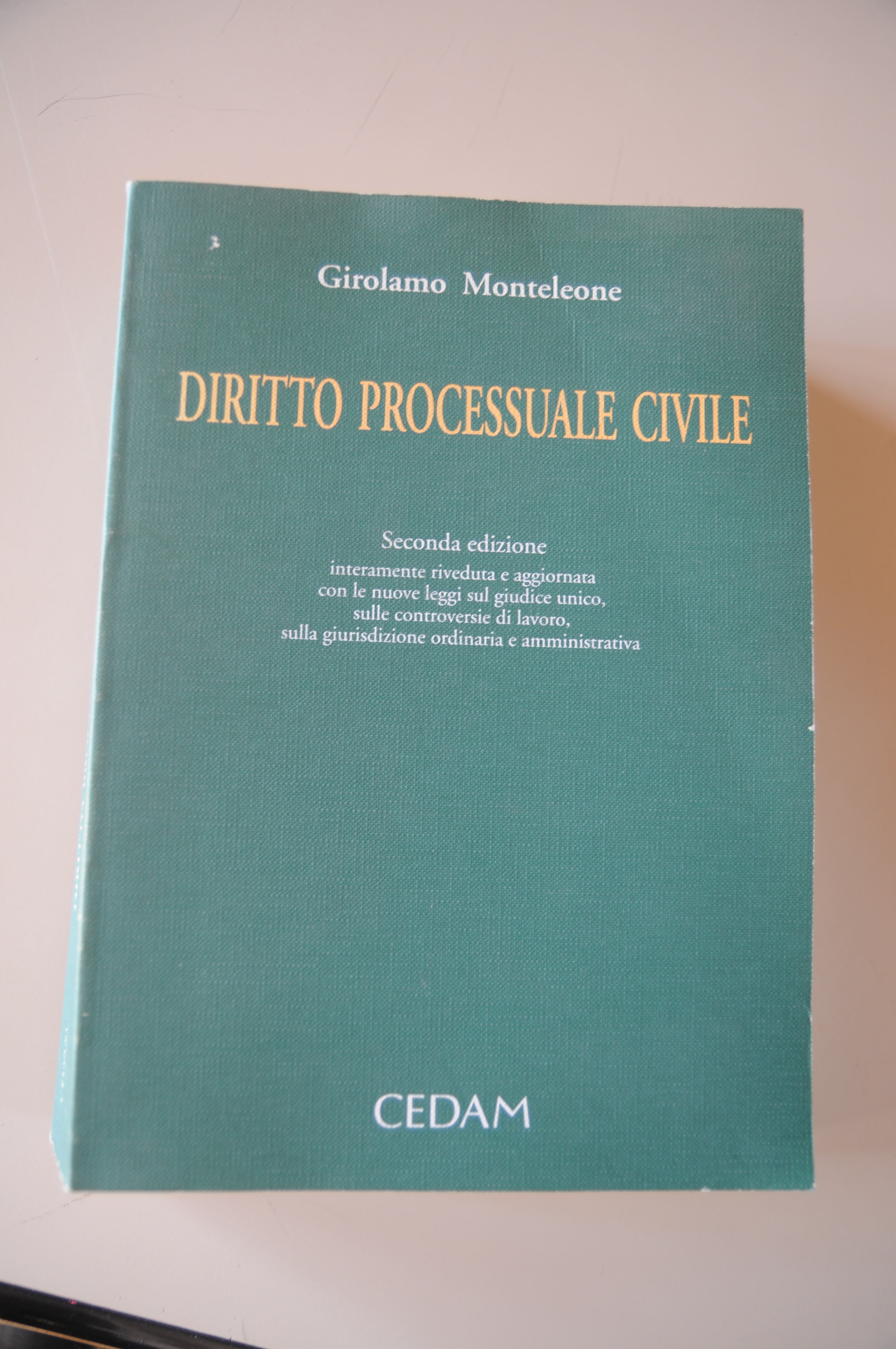 diritto processuale civile seconda edizione NUOVISSIMO