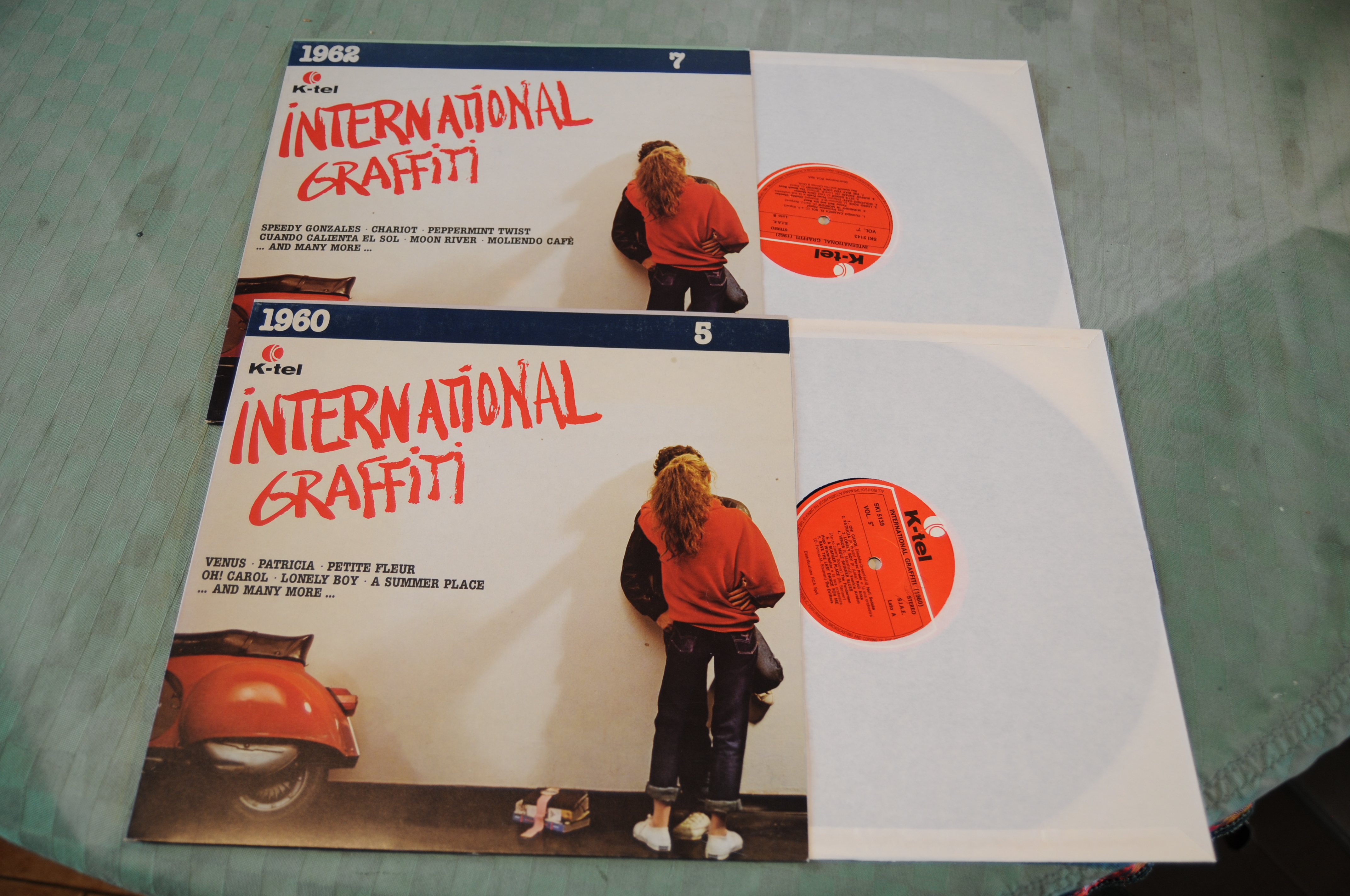 disco vinile 33 giri anni 1960 e 1962 NUOVI