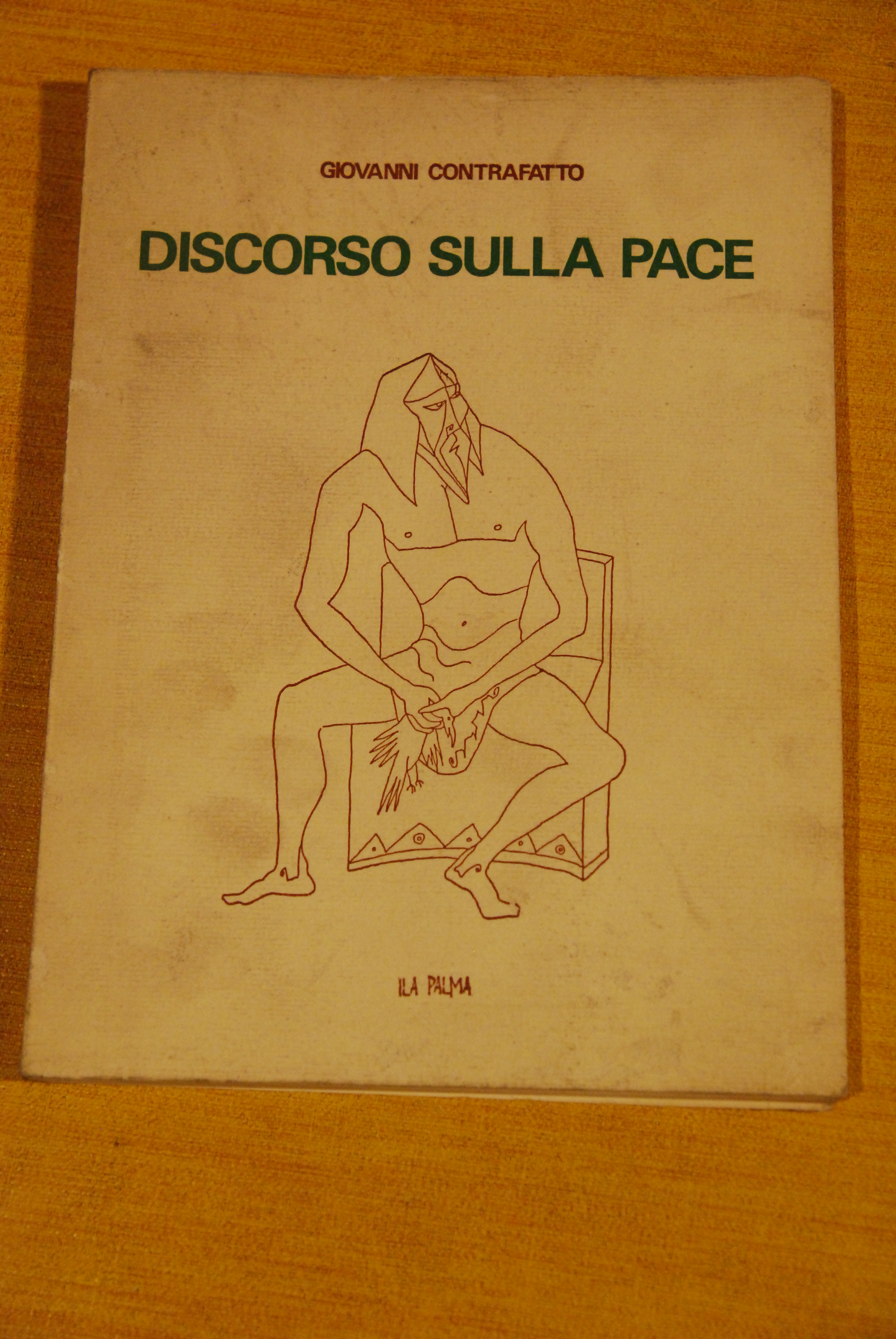 discorso sulla pace autografato dall'autore con dedica