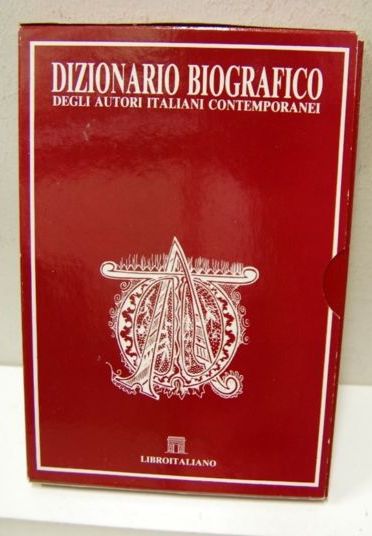 Dizionario Biografico degli autori italiani contemporanei