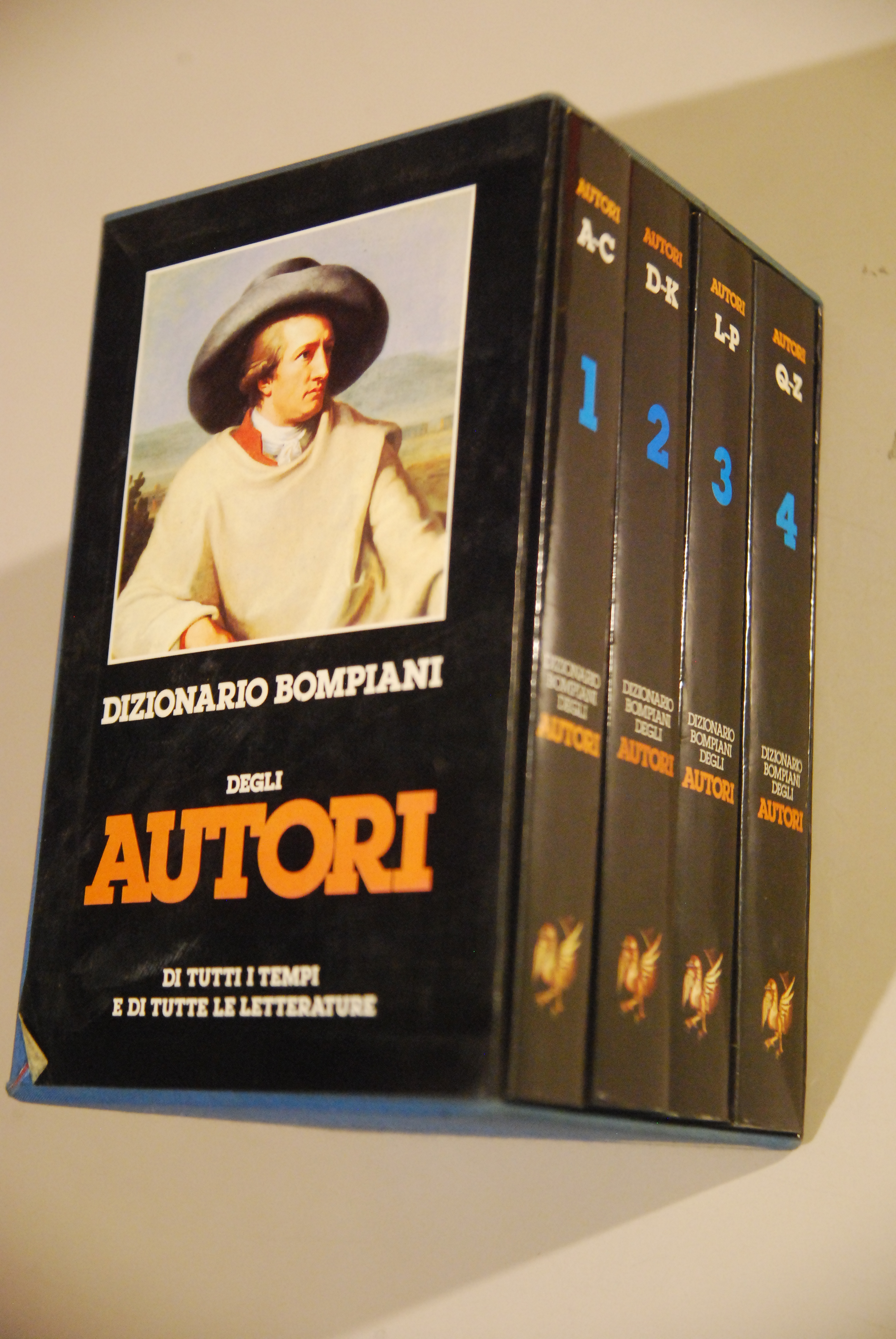 dizionario bompiani degli autori di tutti i tempi NUOVISSIMO