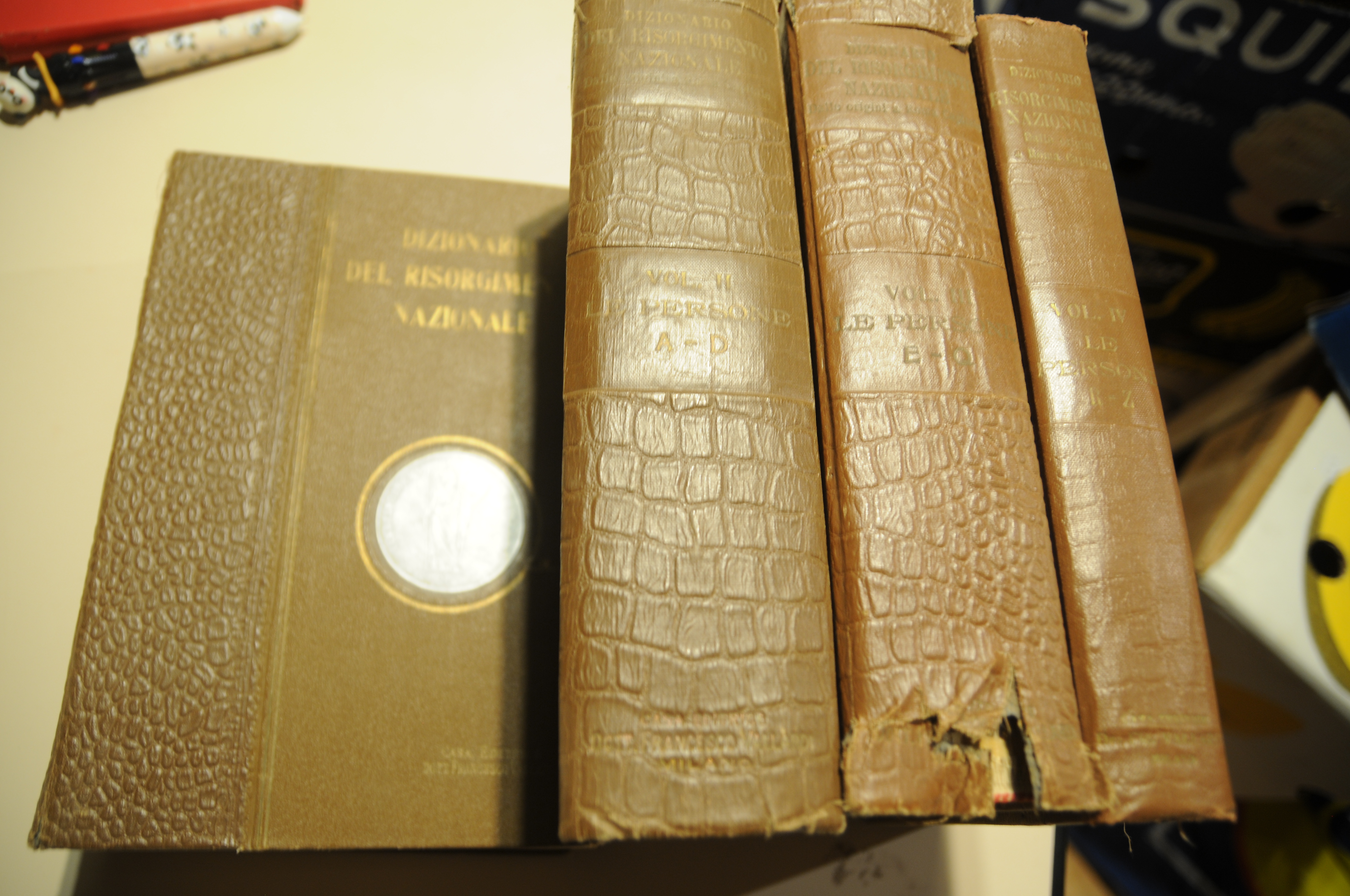 dizionario del risorgimento nazionale i fatti le persone 4 voll. …