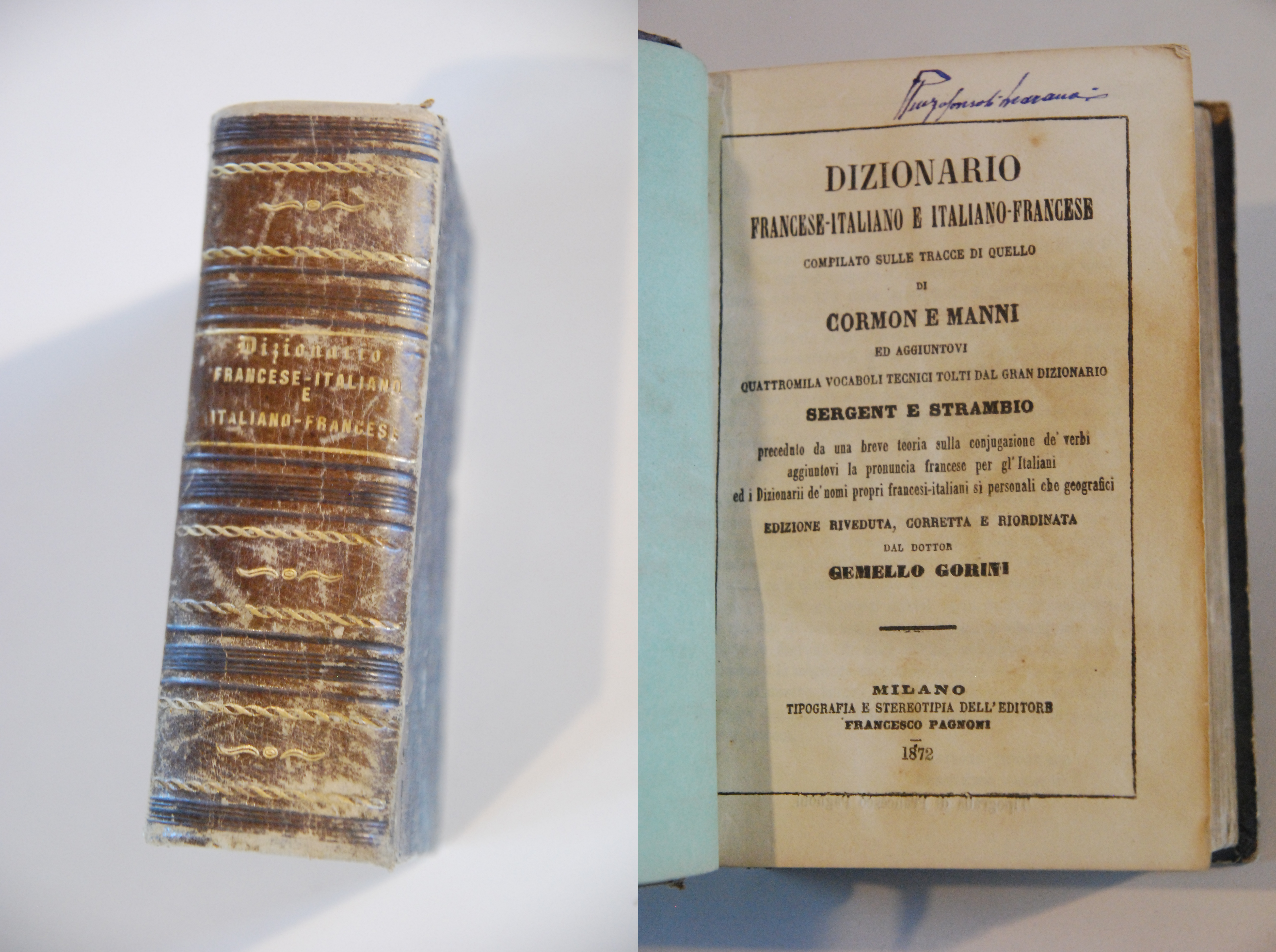 dizionario francese italiano (ottime cdz.)