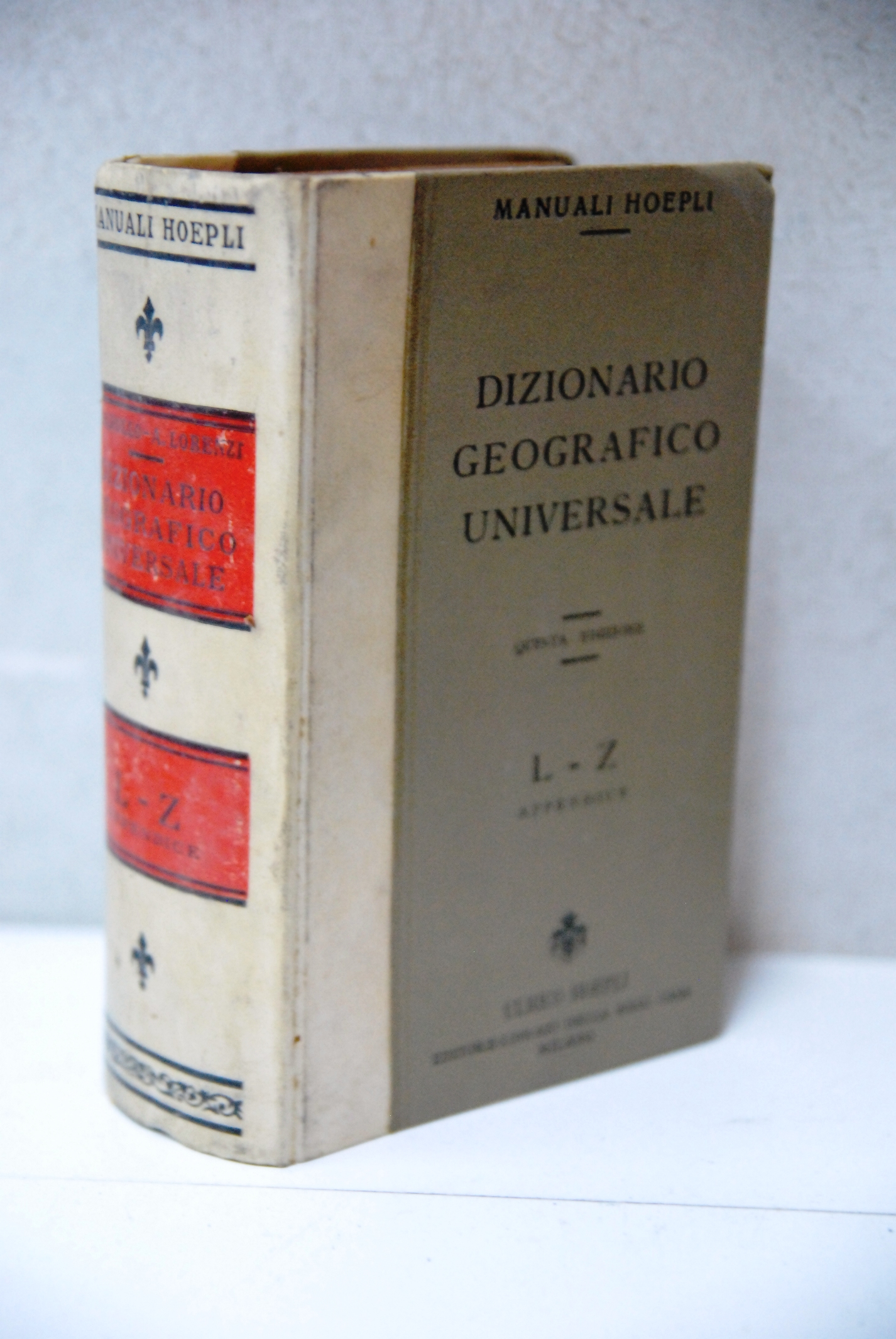 dizionario geografico universale quinta ed. L-Z nuovo