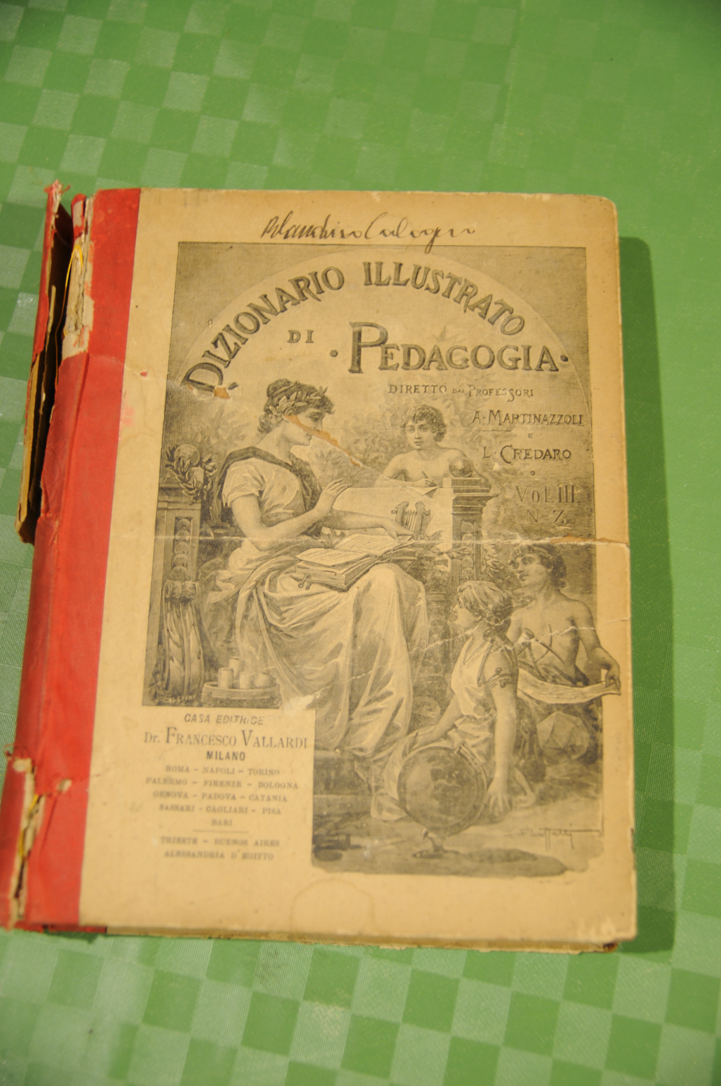 dizionario illustrato di pedagogia vol. III n-z