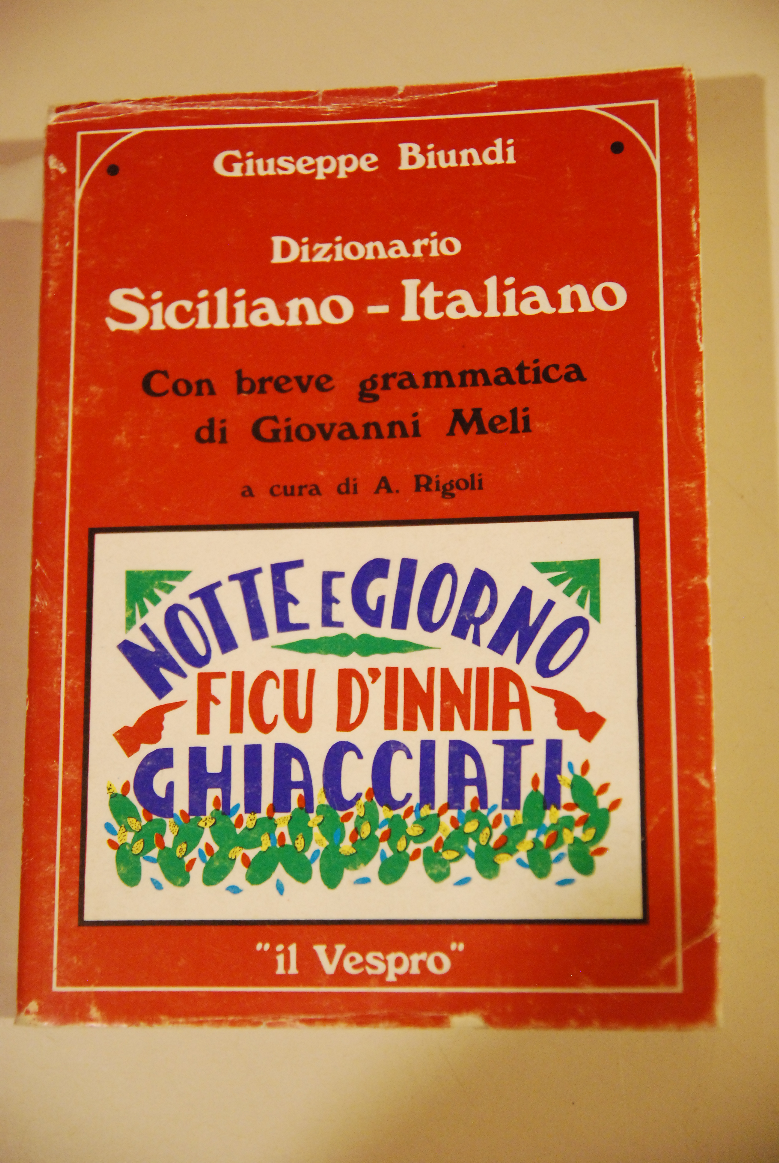 dizionario siciliano italiano grammatica di giovanni meli