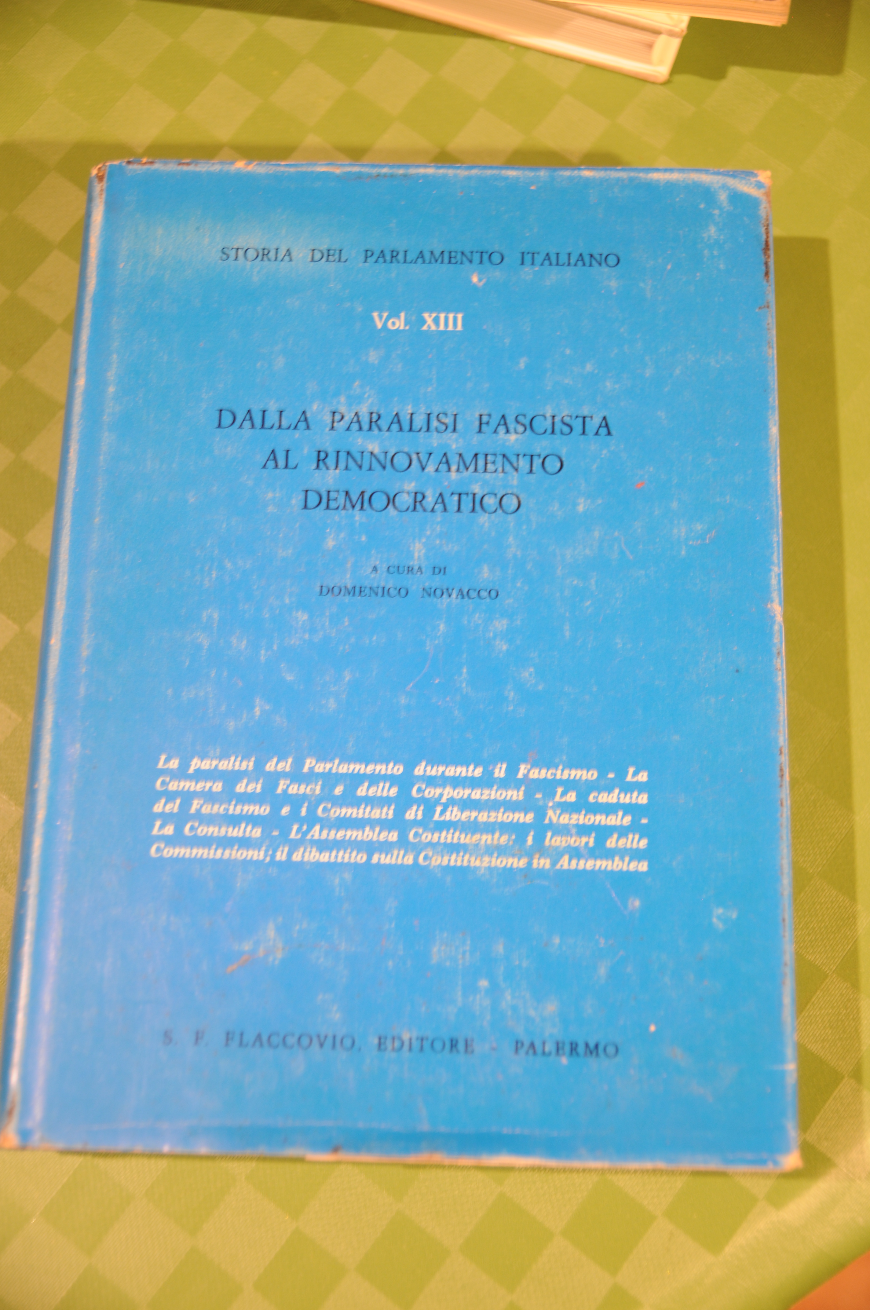domenico novacco dalla paralisi fascista al rinnovamento democratico