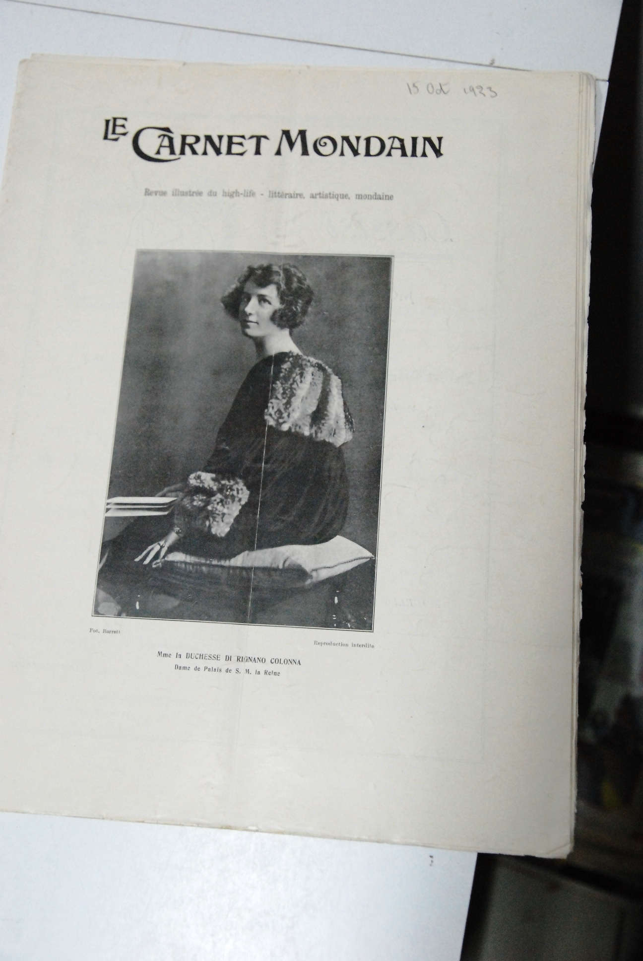 duchesse di rignano colonna