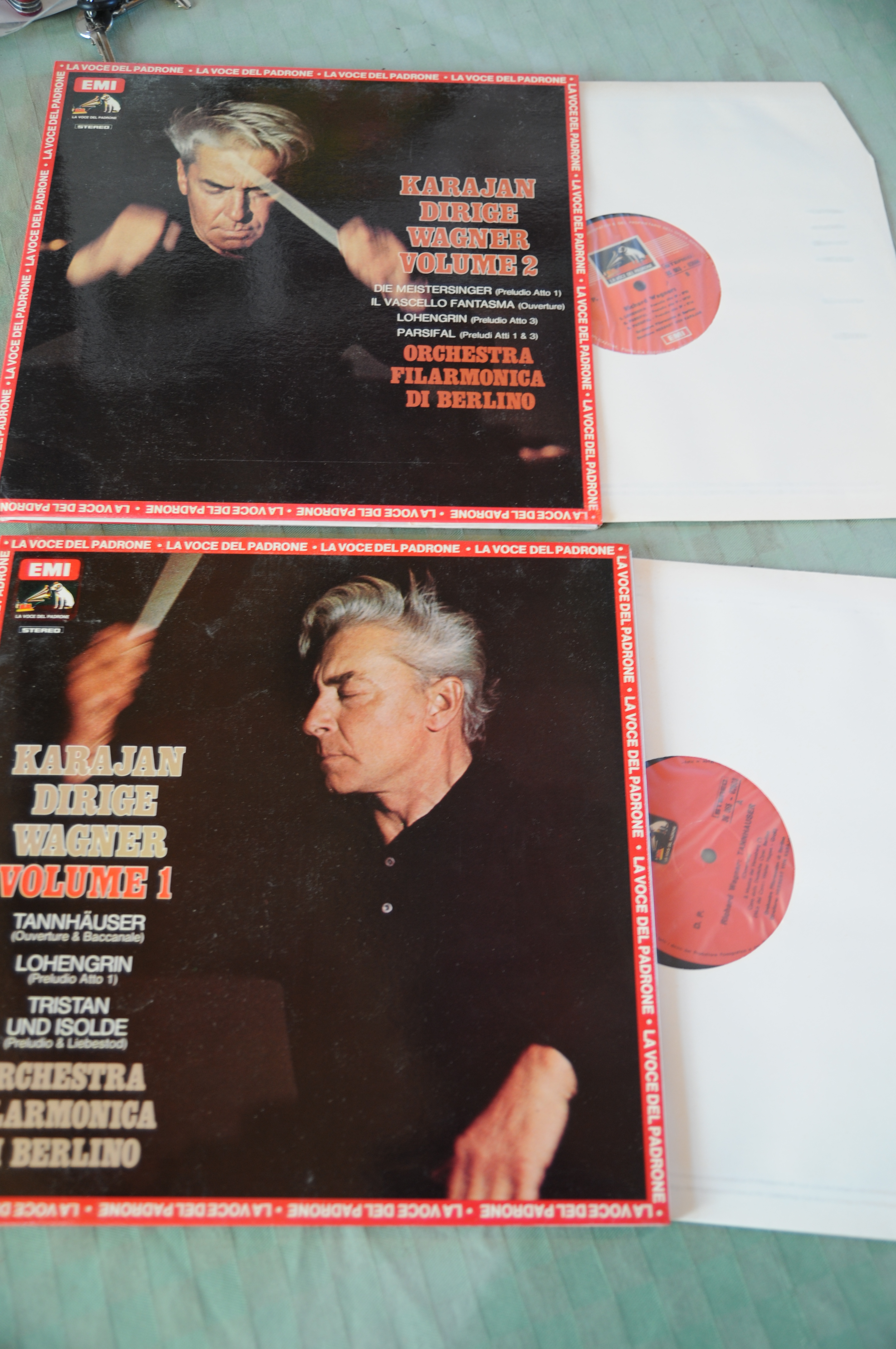 due dischi karajan dirige wagner volume 1 e 2 orchestra …