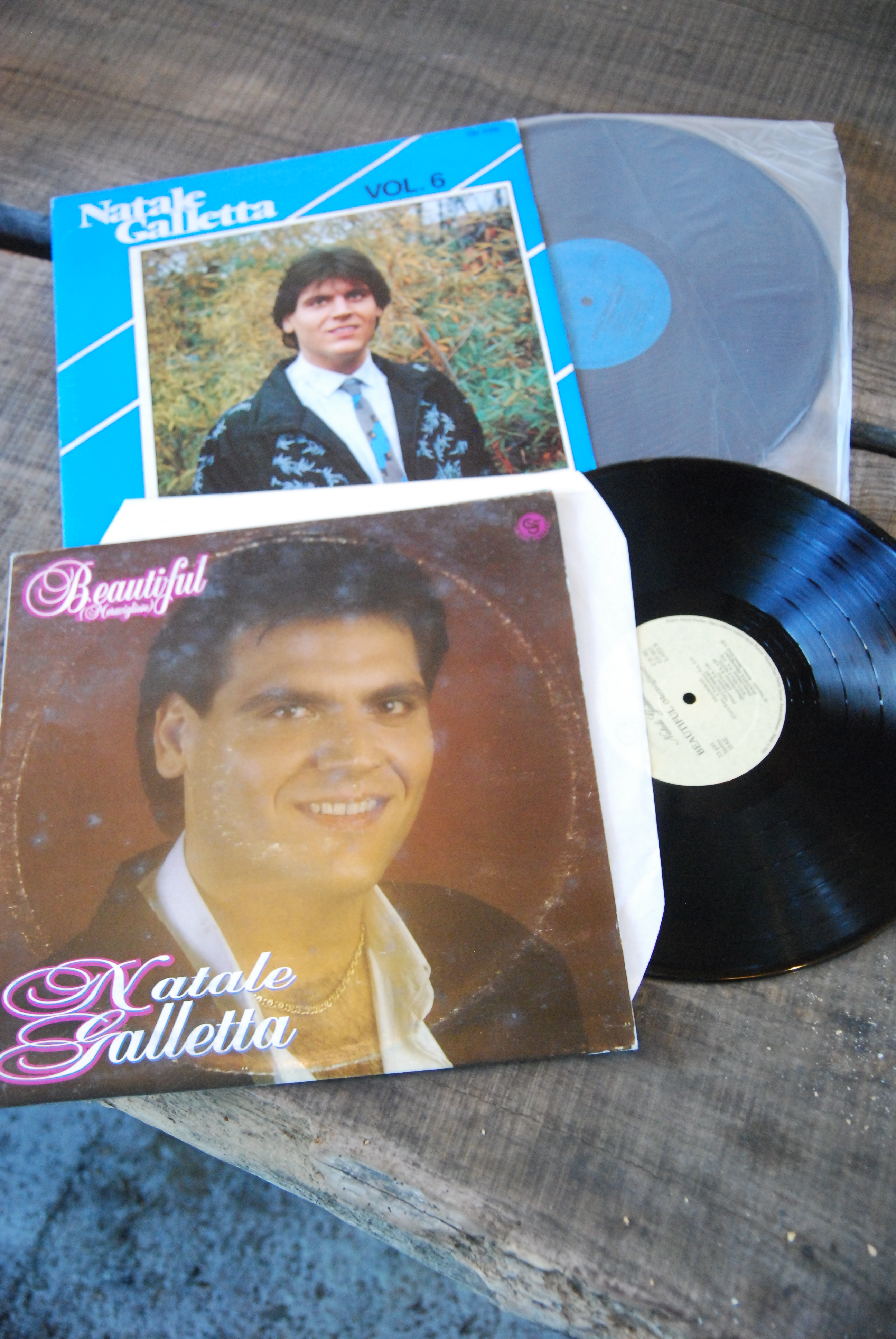 due dischi lp 33 giri vinile beautiful e vol. 6