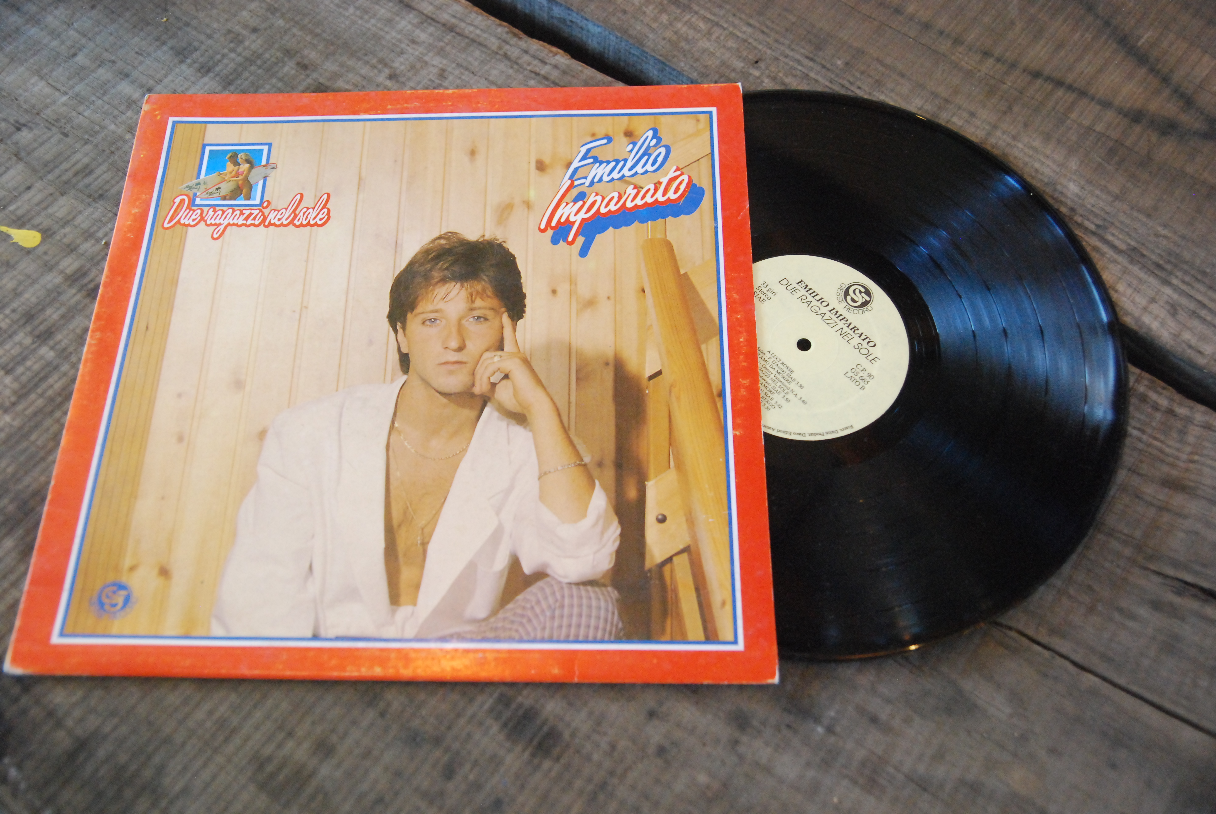 due ragazzi nel sole DISCO LP 33 GIRI VINILE NUOVISSIMO