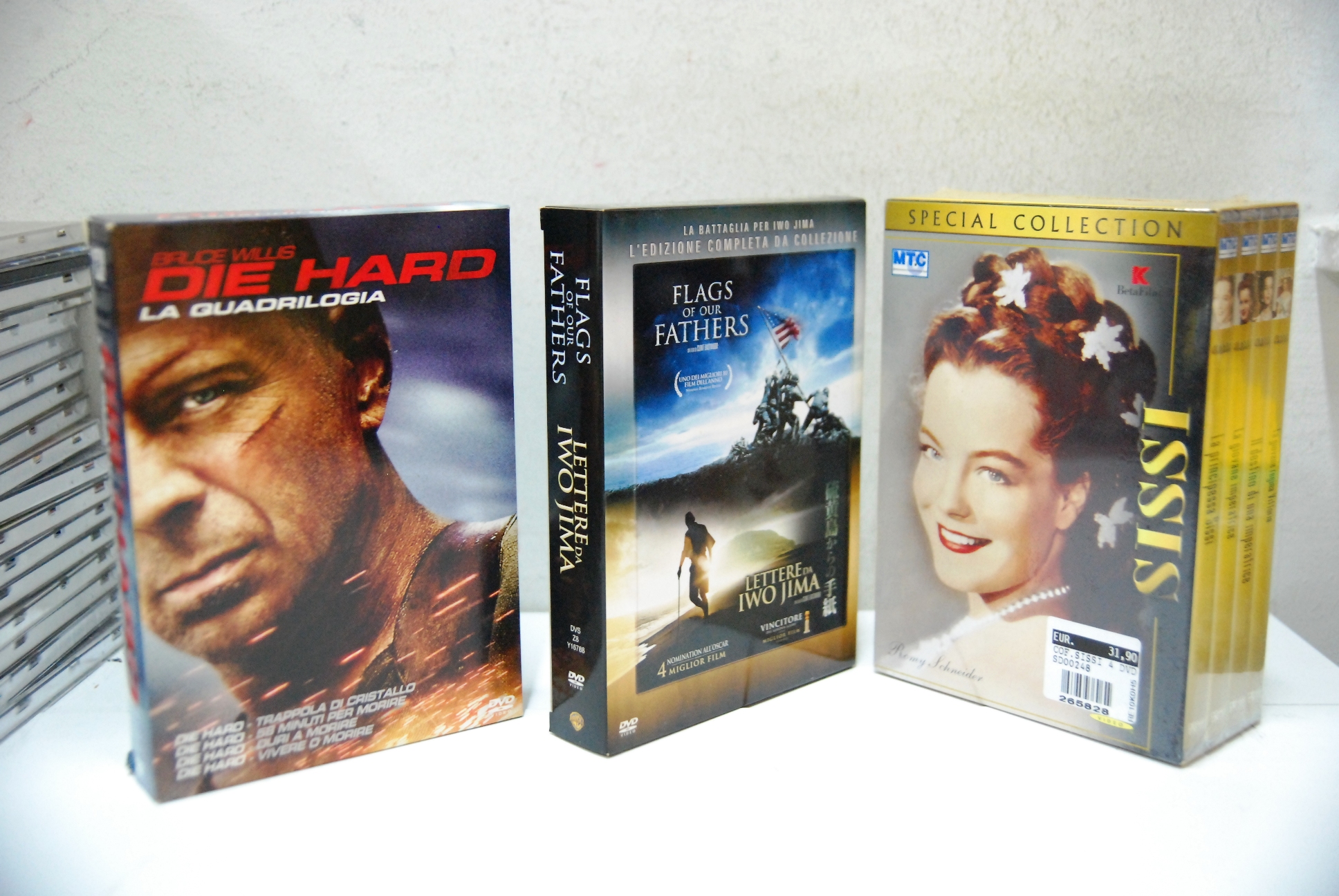 DVD ? die hard qudrilogia + flag of our fathers …