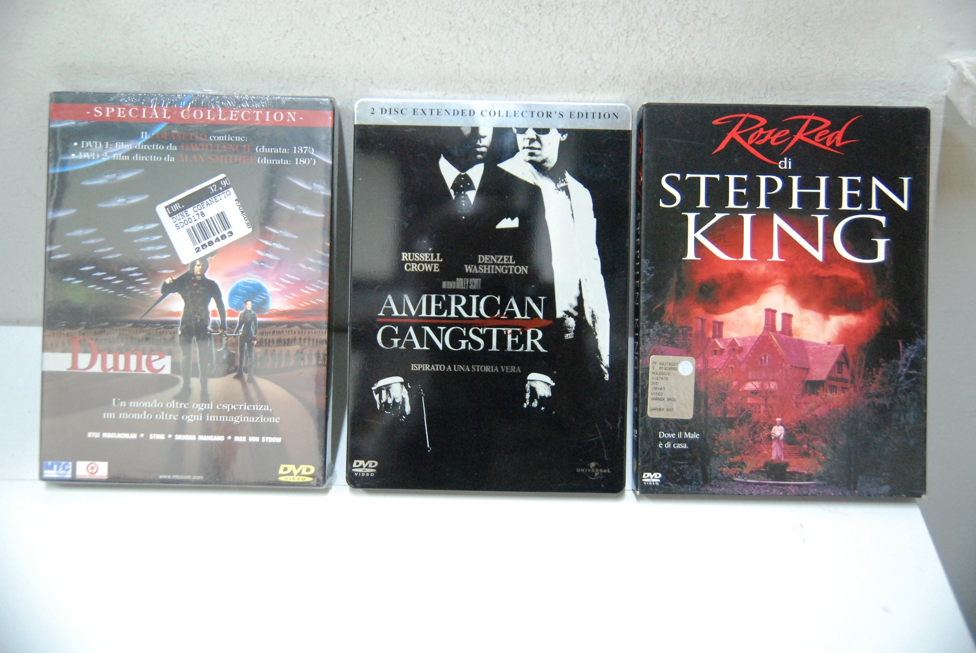 DVD ? Dune + rose di stephen king + american …