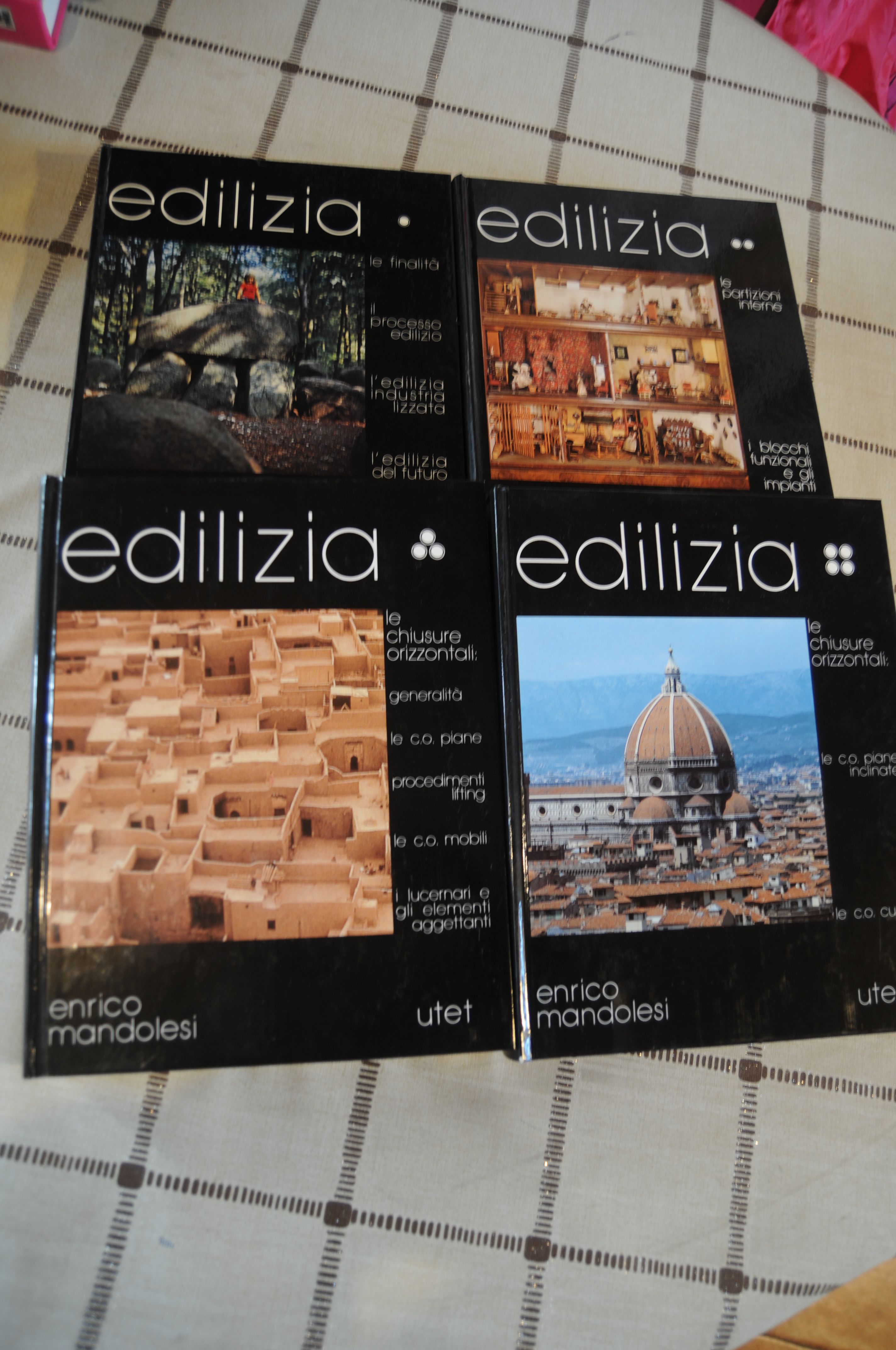 edilizia 4 voll. opera cpl. NUOVISSIMI