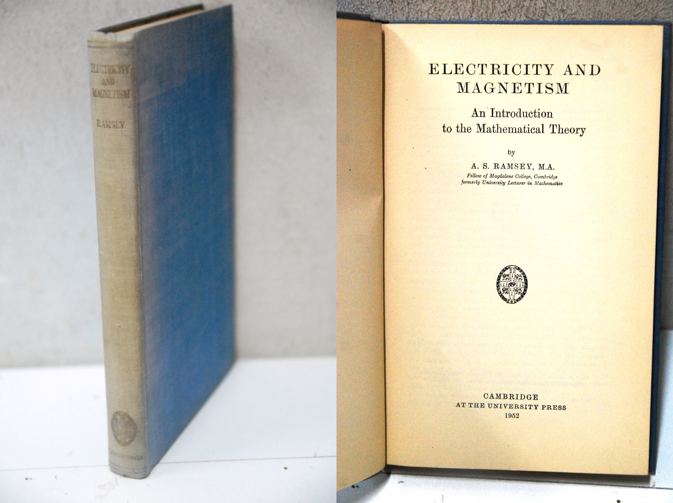 electricity and magnetism (come nuovo)