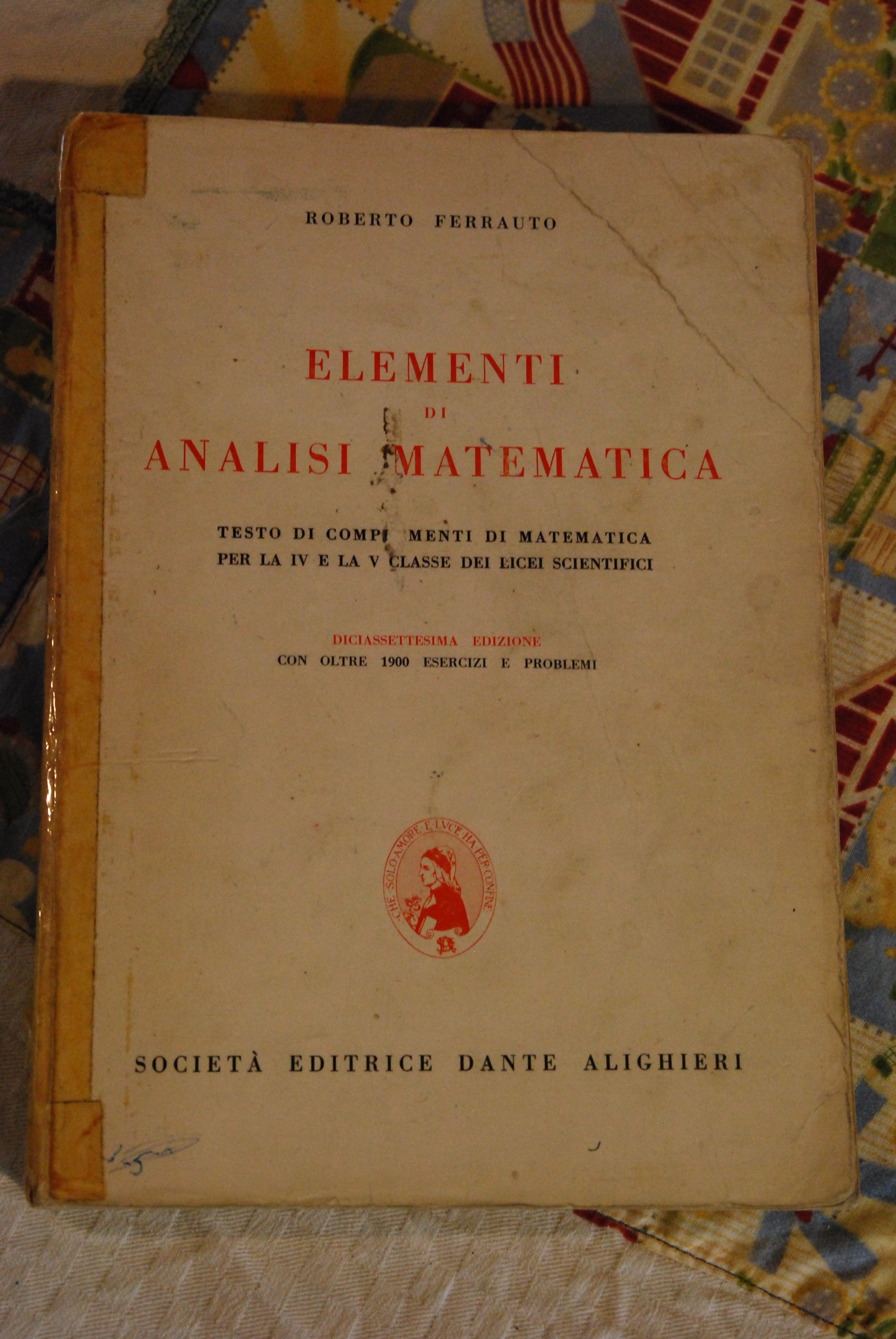 elementi di analisi matematica