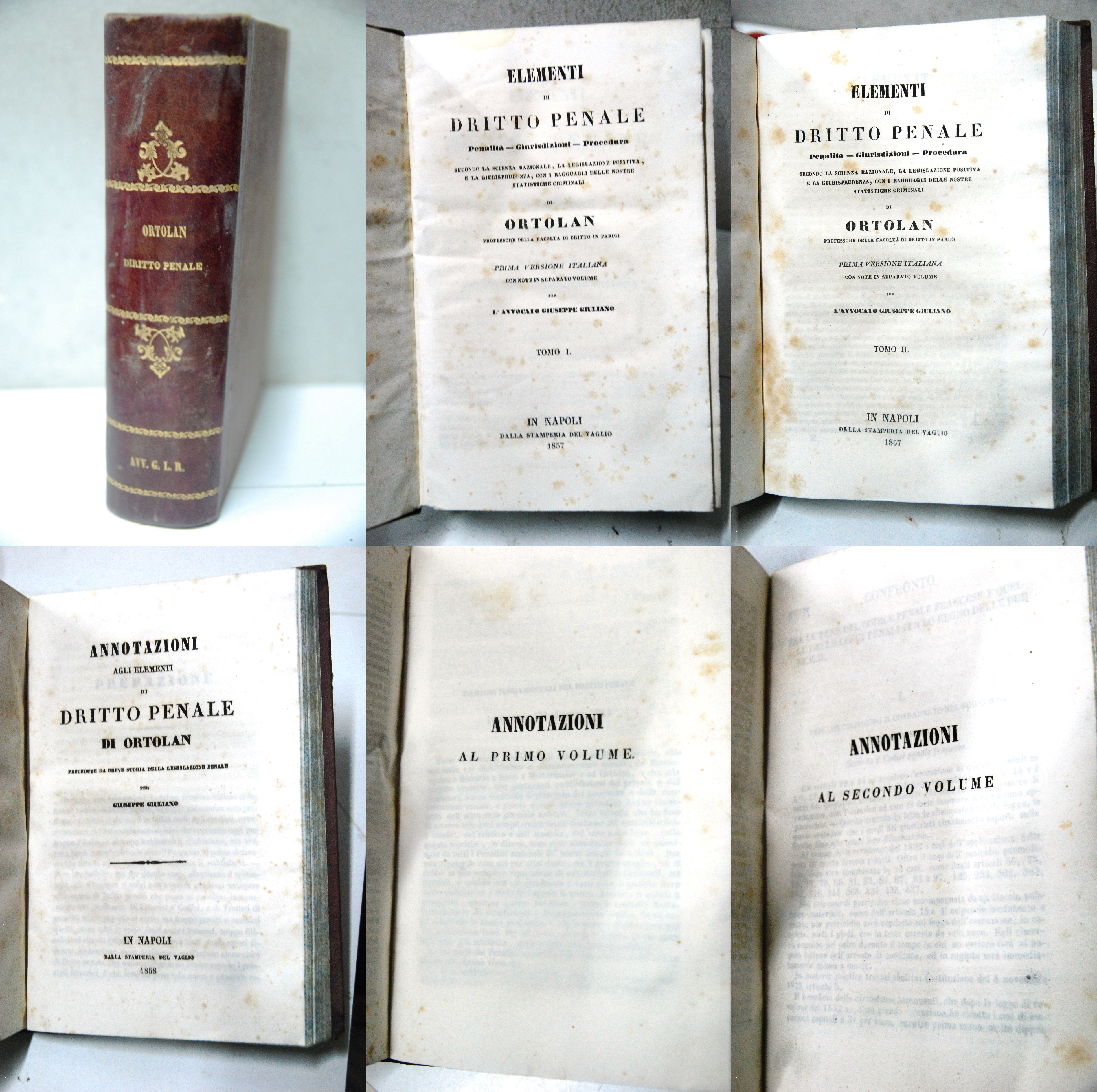 elementi di diritto penale penalità giurisdizioni procedura opera cpl. 3 …