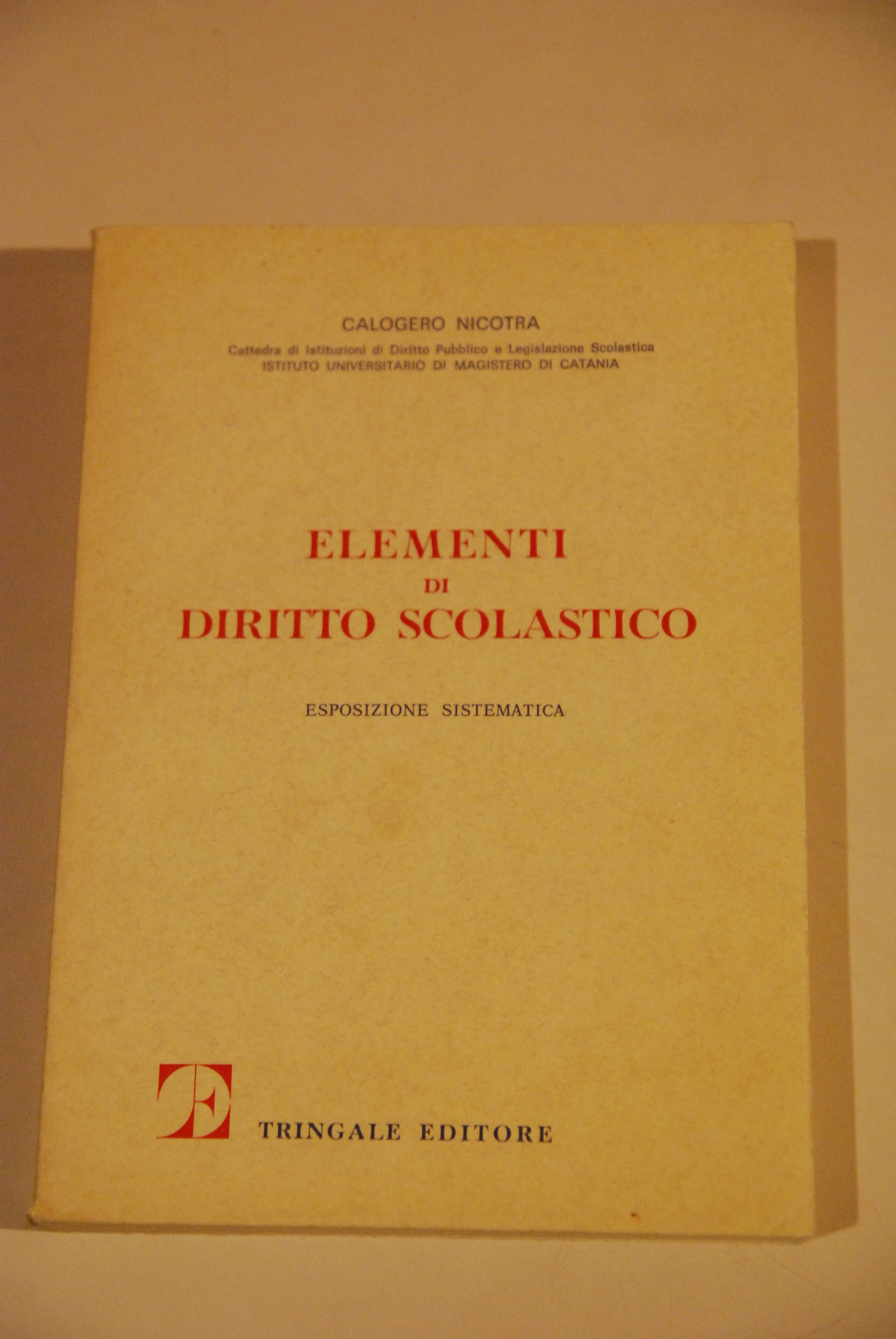 elementi di diritto scolastico