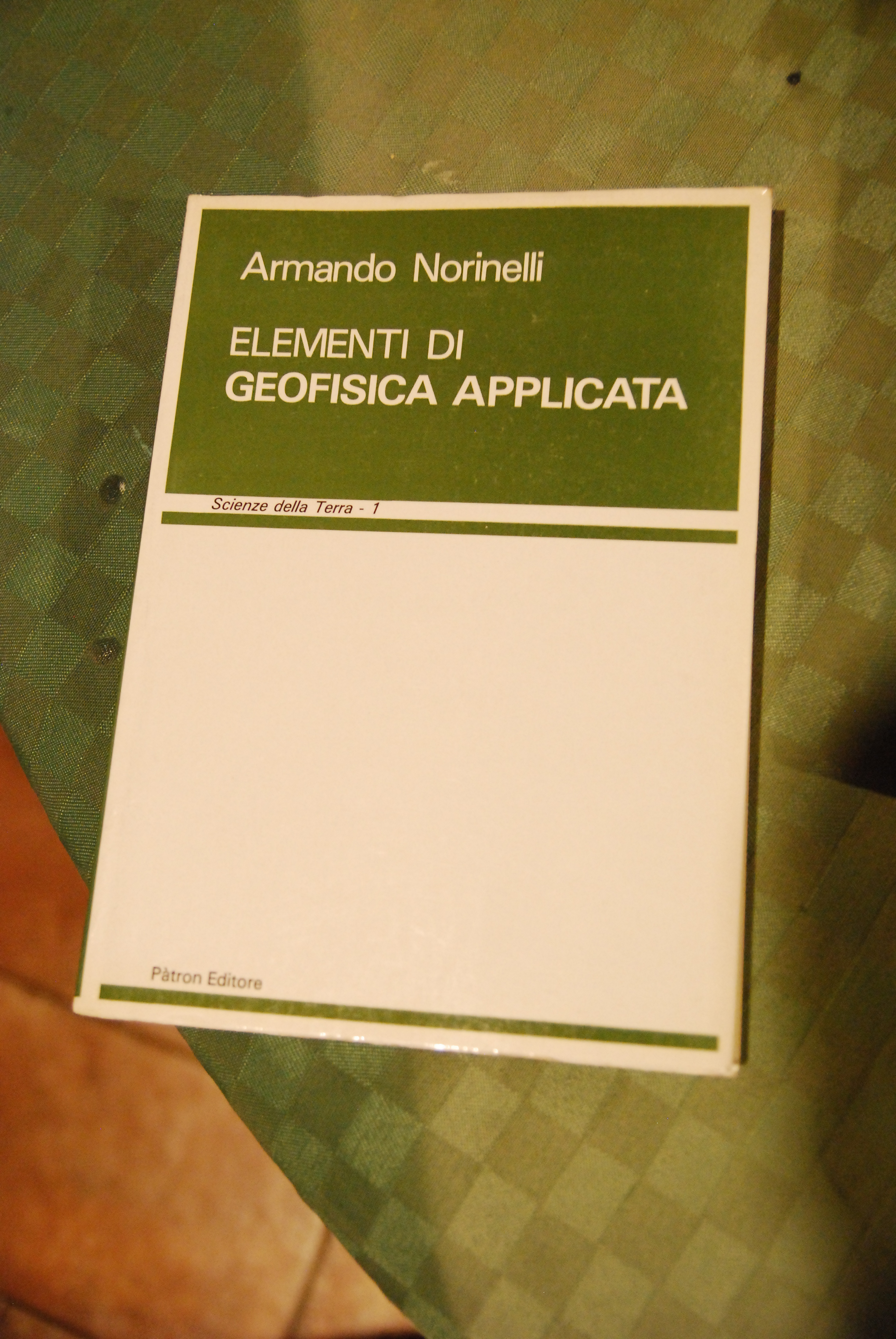 ELEMENTI DI GEOFISICA APPLICATA