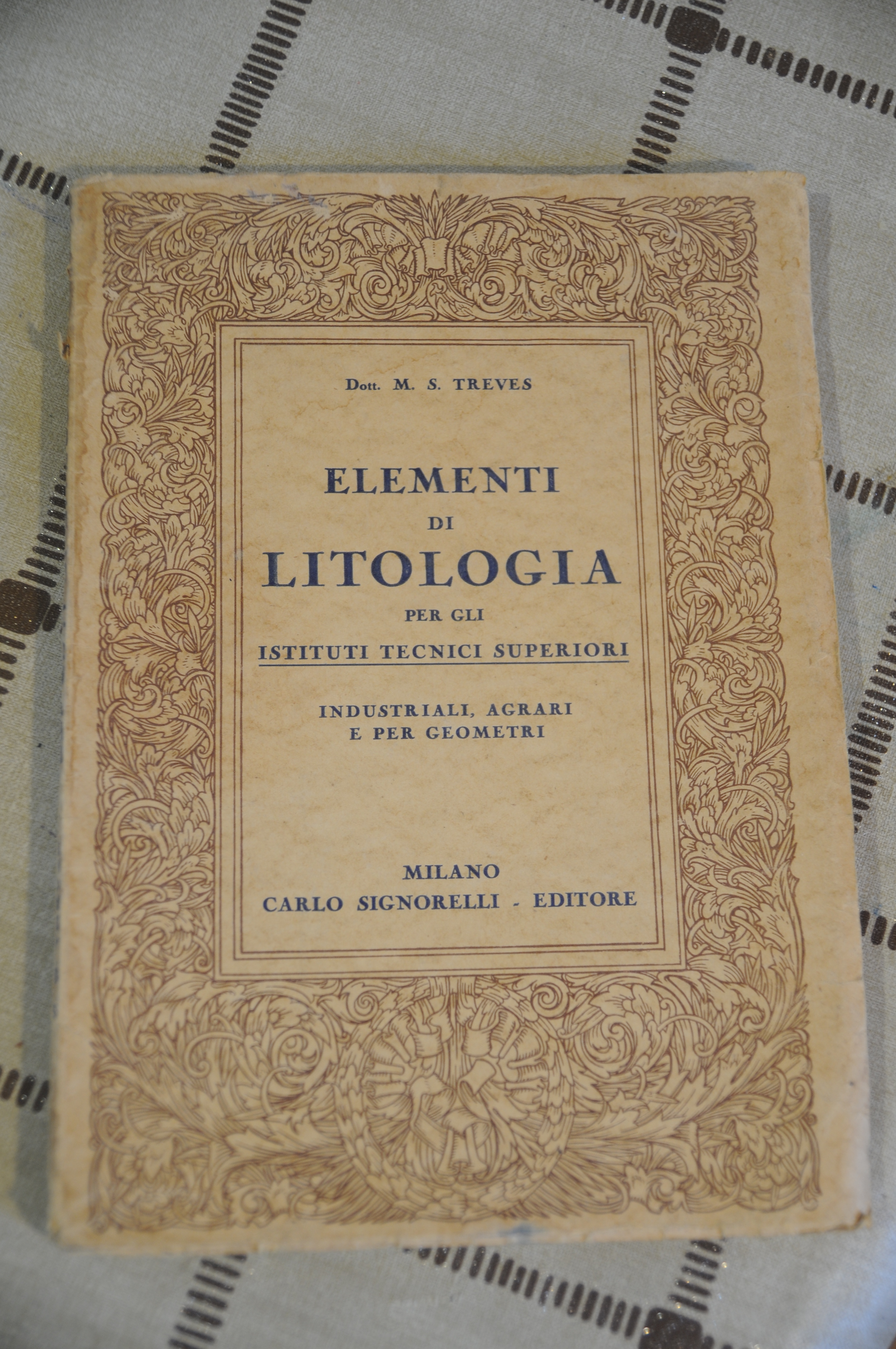 elementi di litologia per istituti tecnici superiori NUOVO