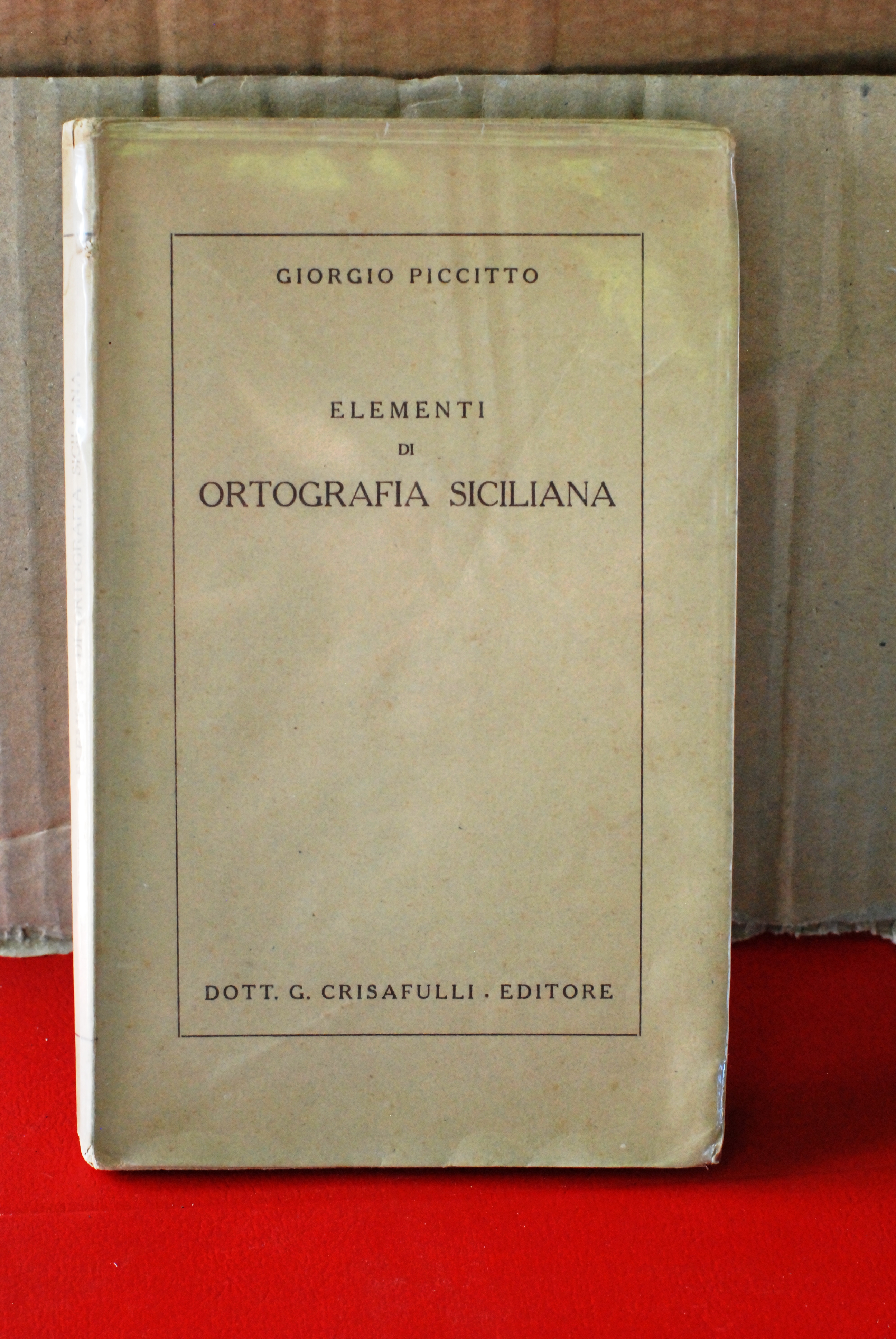 elementi di ortografia siciliana