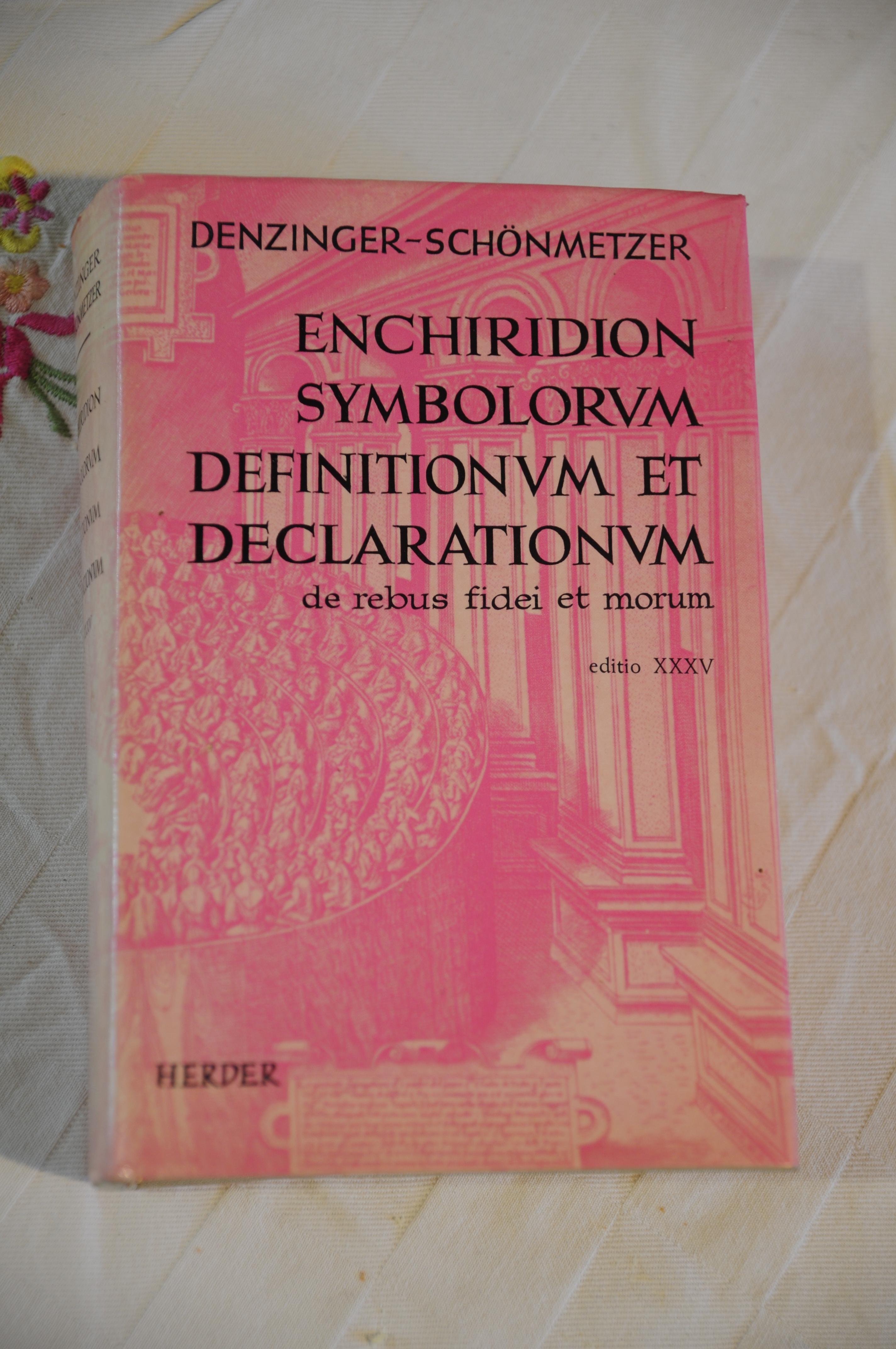 enchiridion symbolorum definitionum et declarationum editio 35 NUOVISSIMO