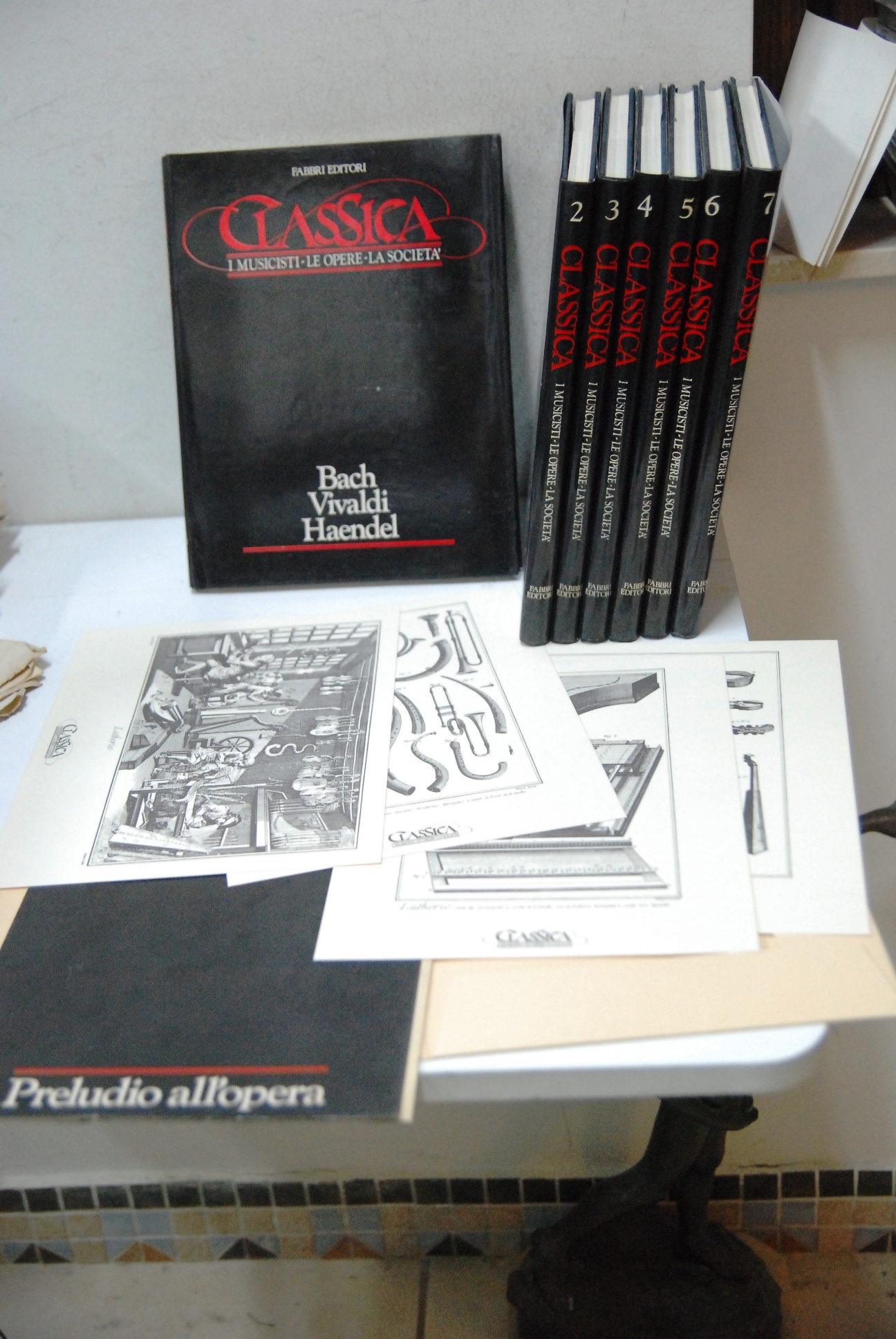 enciclpedia classica i musicisti le opere la società 7 voll. …