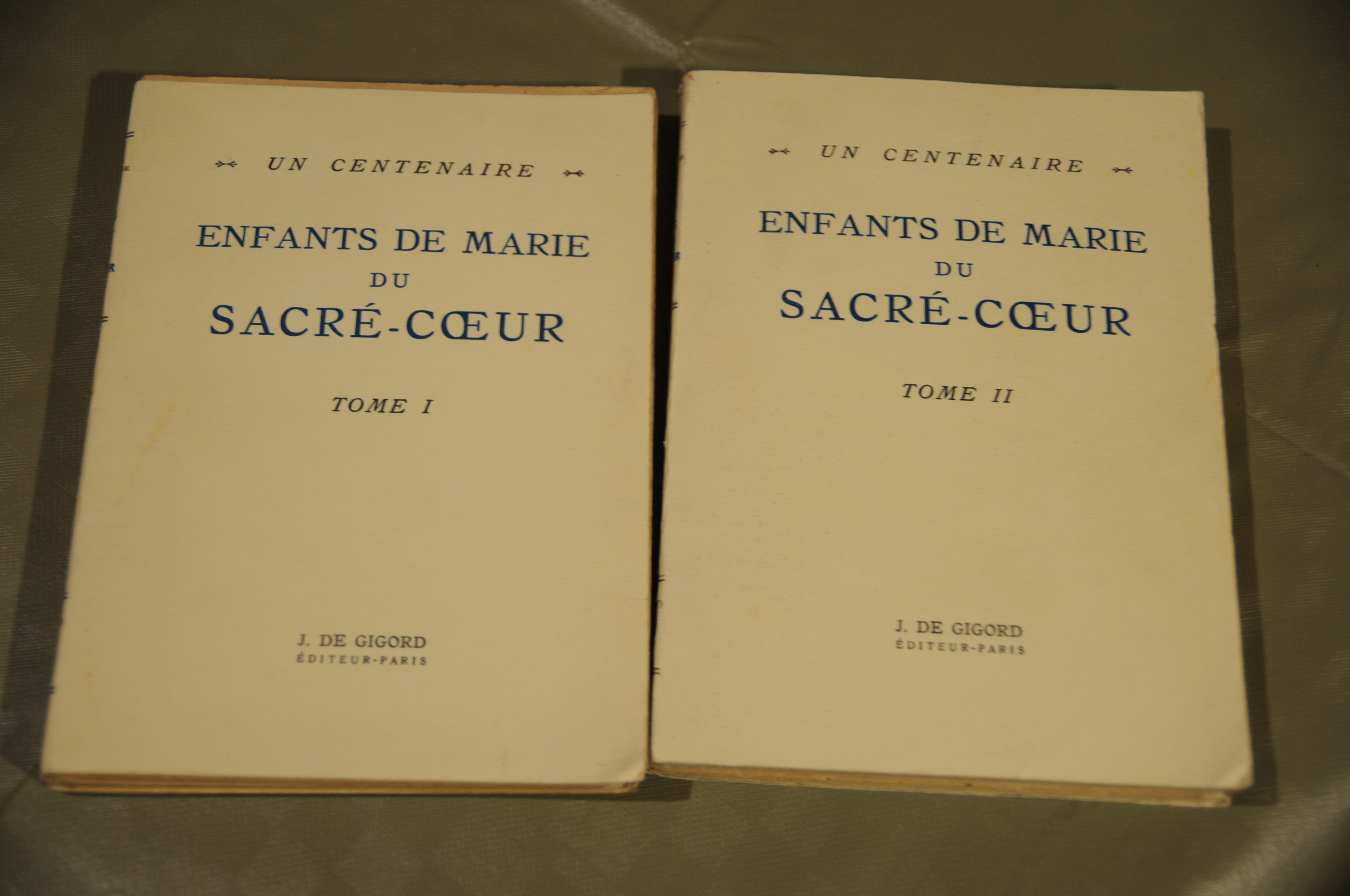 ENFANTS DE MARIE du sacre coeur 2 voll. opera cpl. …